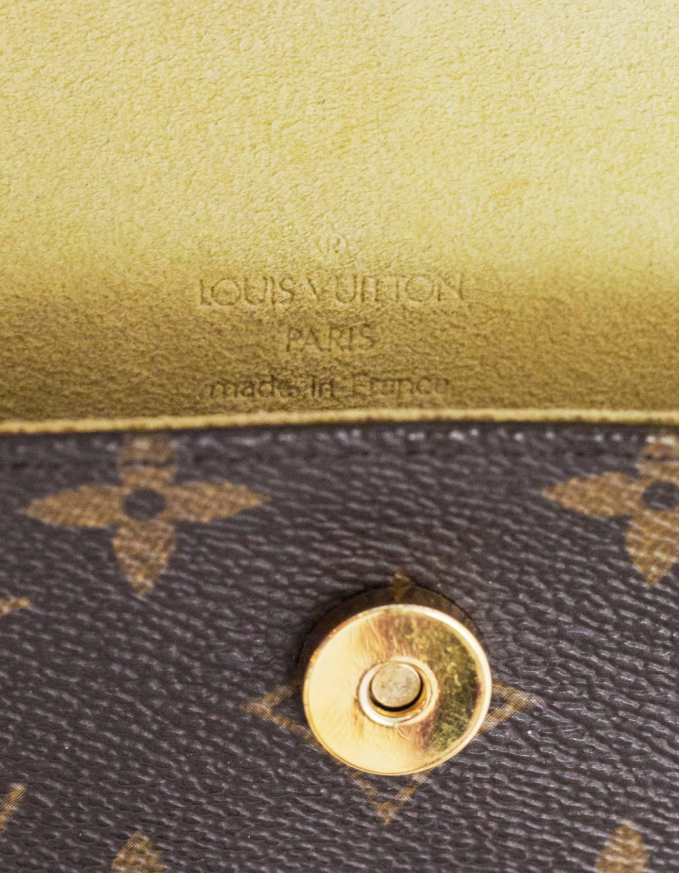 Women's Louis Vuitton Monogram Pochette Florentine Belt Bag Waist Pouch Sz S