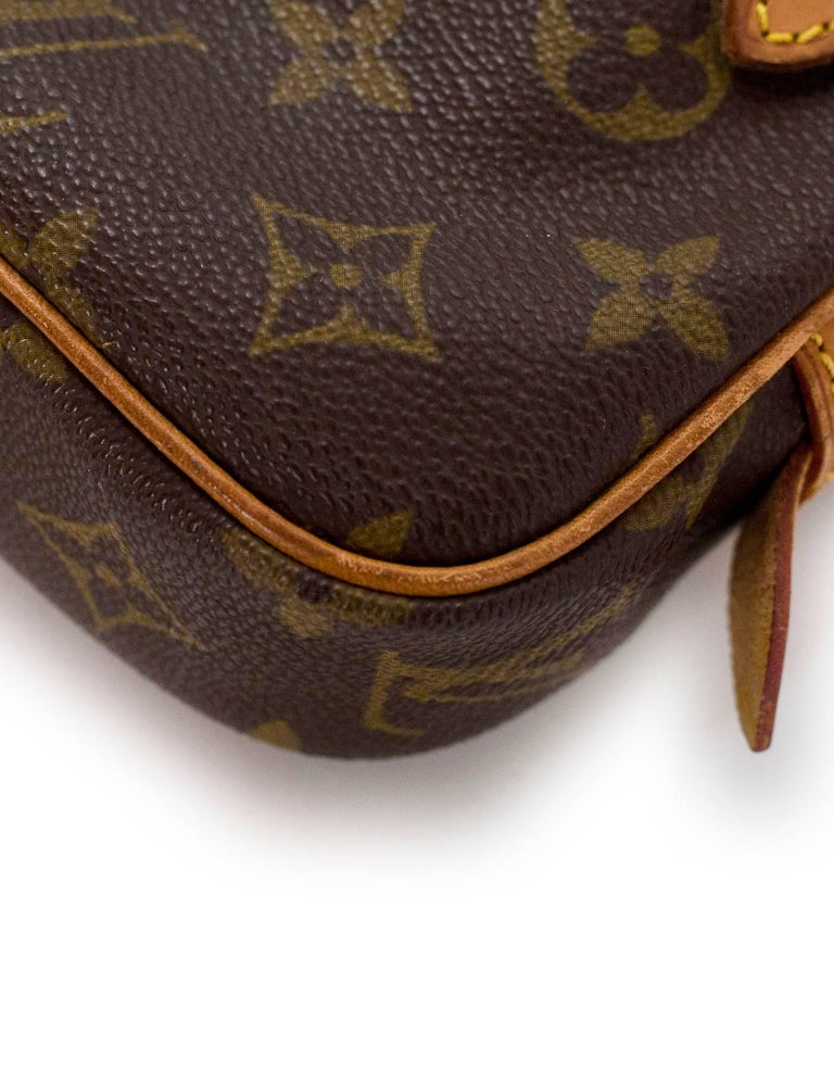 Vintage Louis Vuitton Pochette Marly Bandouliere Monogram Canvas Shoulder  Bag at 1stDibs