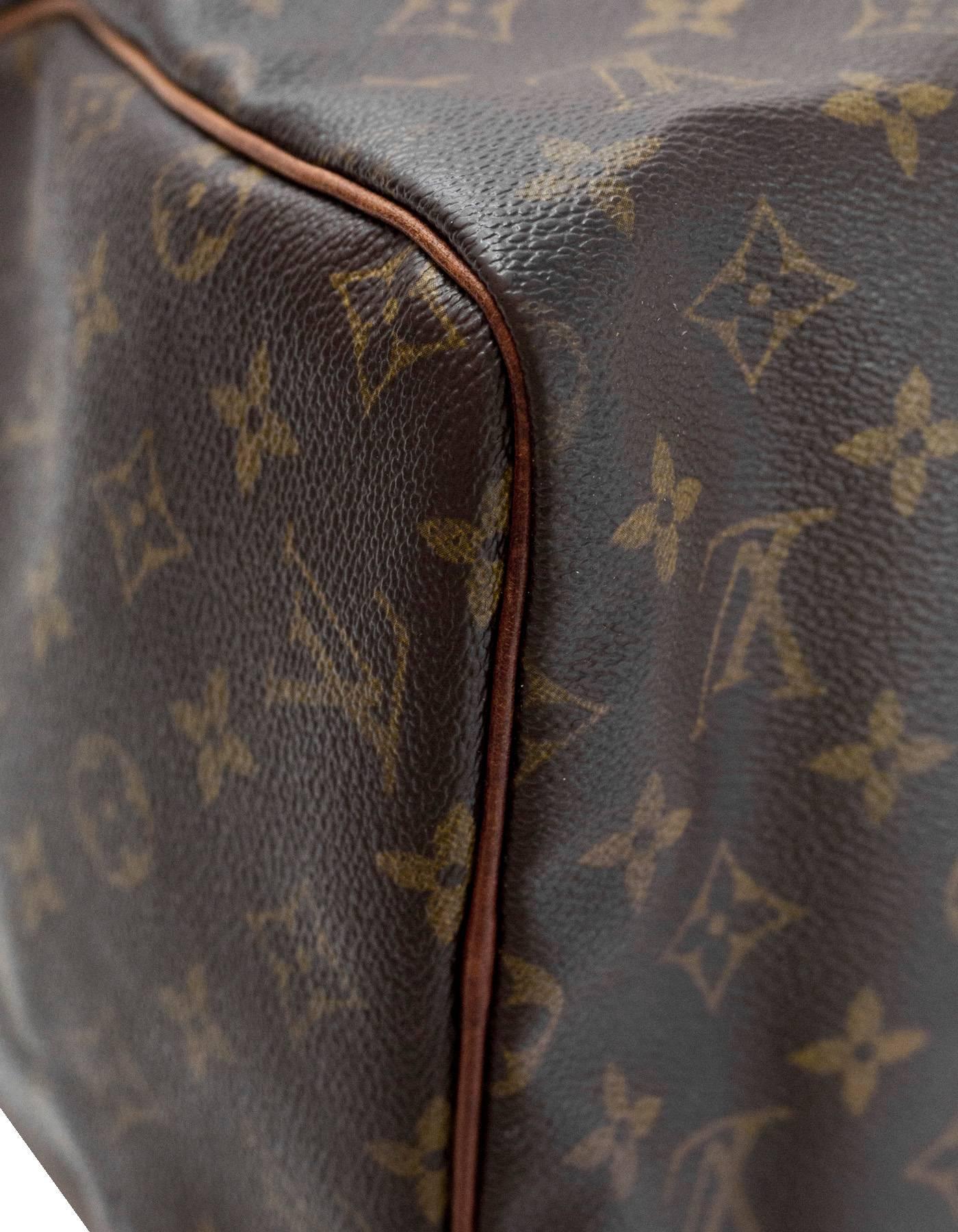 Louis Vuitton Vintage Monogram Speedy 30 Bag In Good Condition In New York, NY