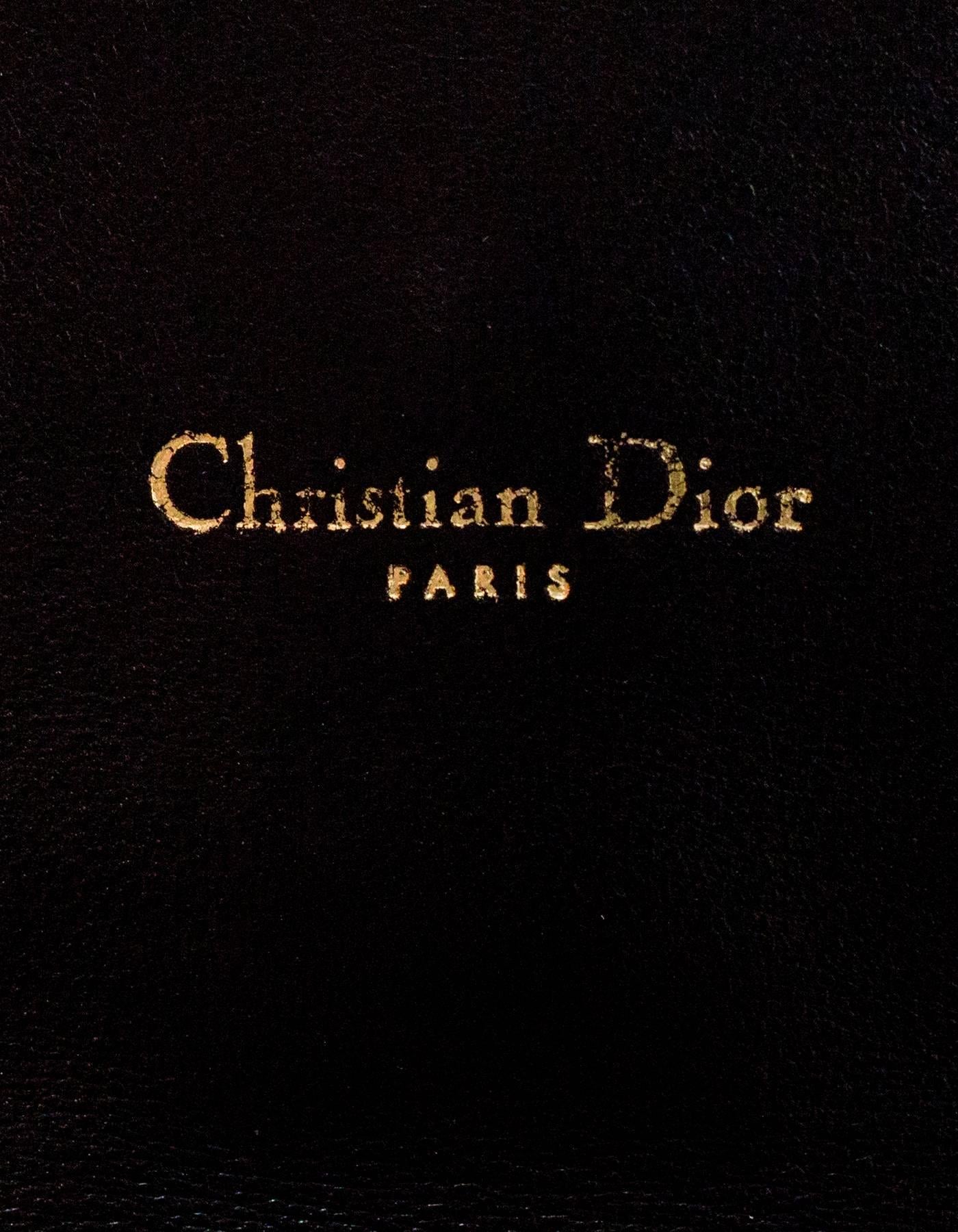 Women's Christian Dior Black Small Miss Dior Promenade Crossbody Bag