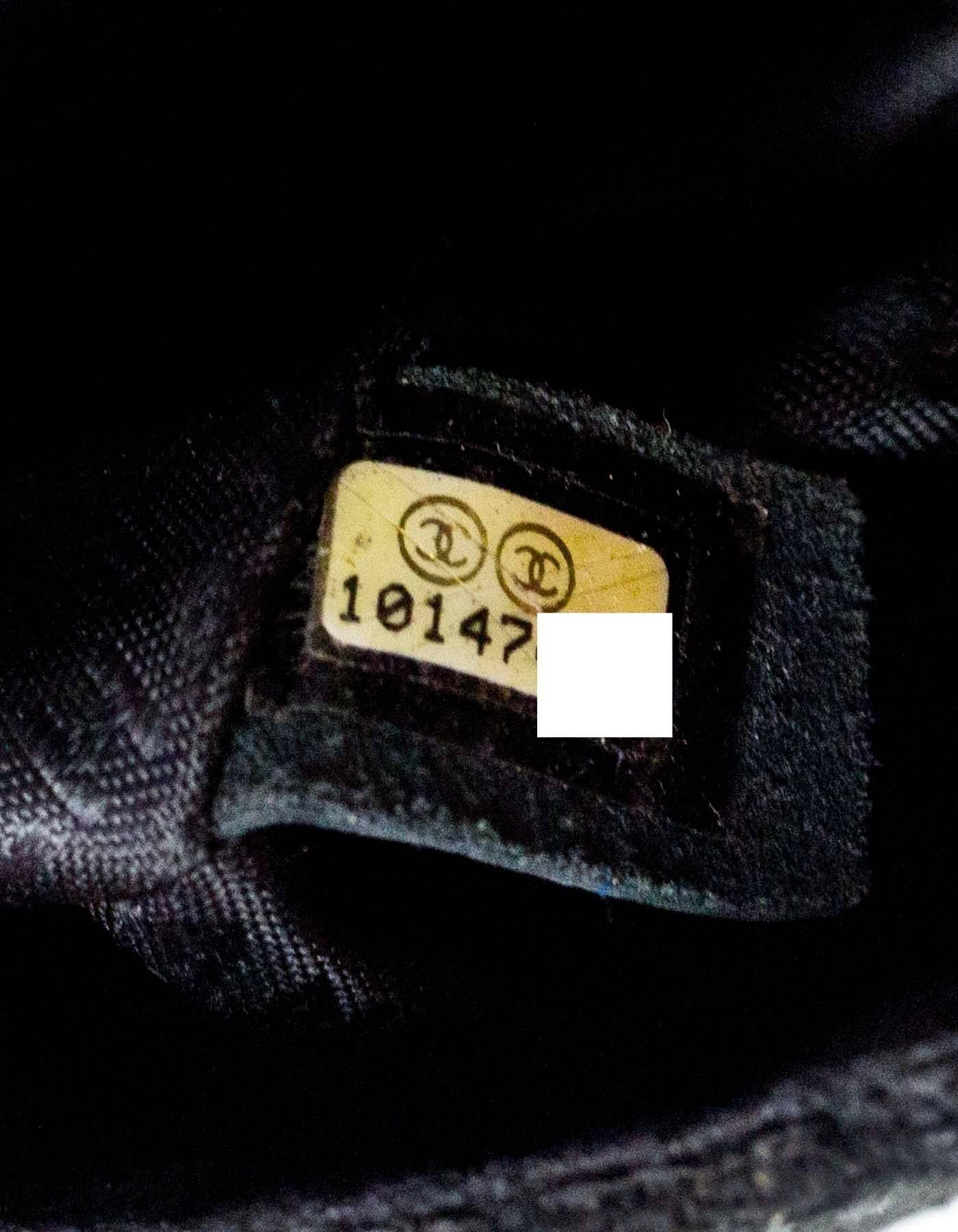 Chanel 2005 Black Tweed & Swarovski Crystal Fringe Flap Bag rt. $4, 825 2