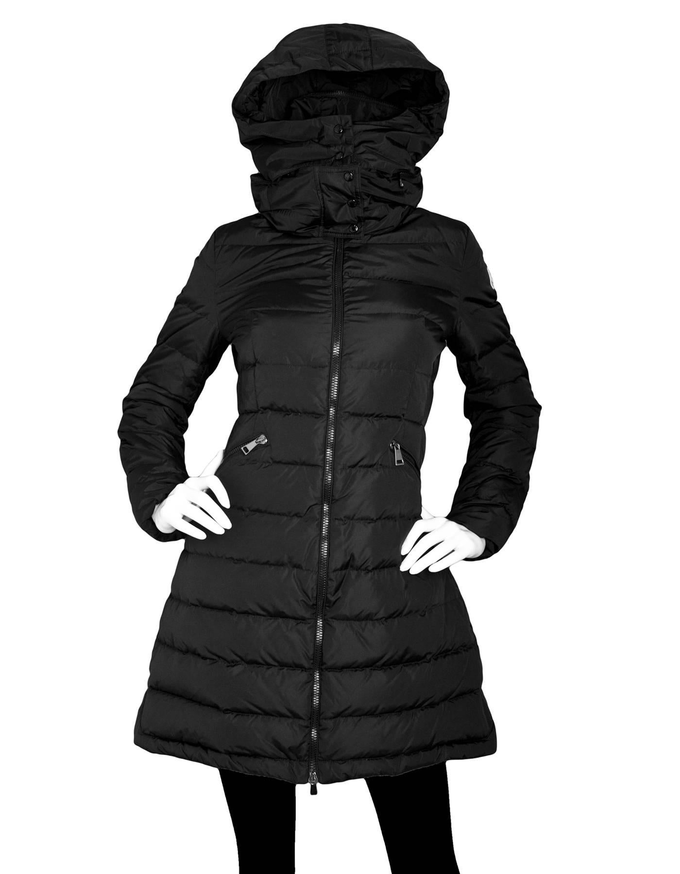 Moncler flammette navy top