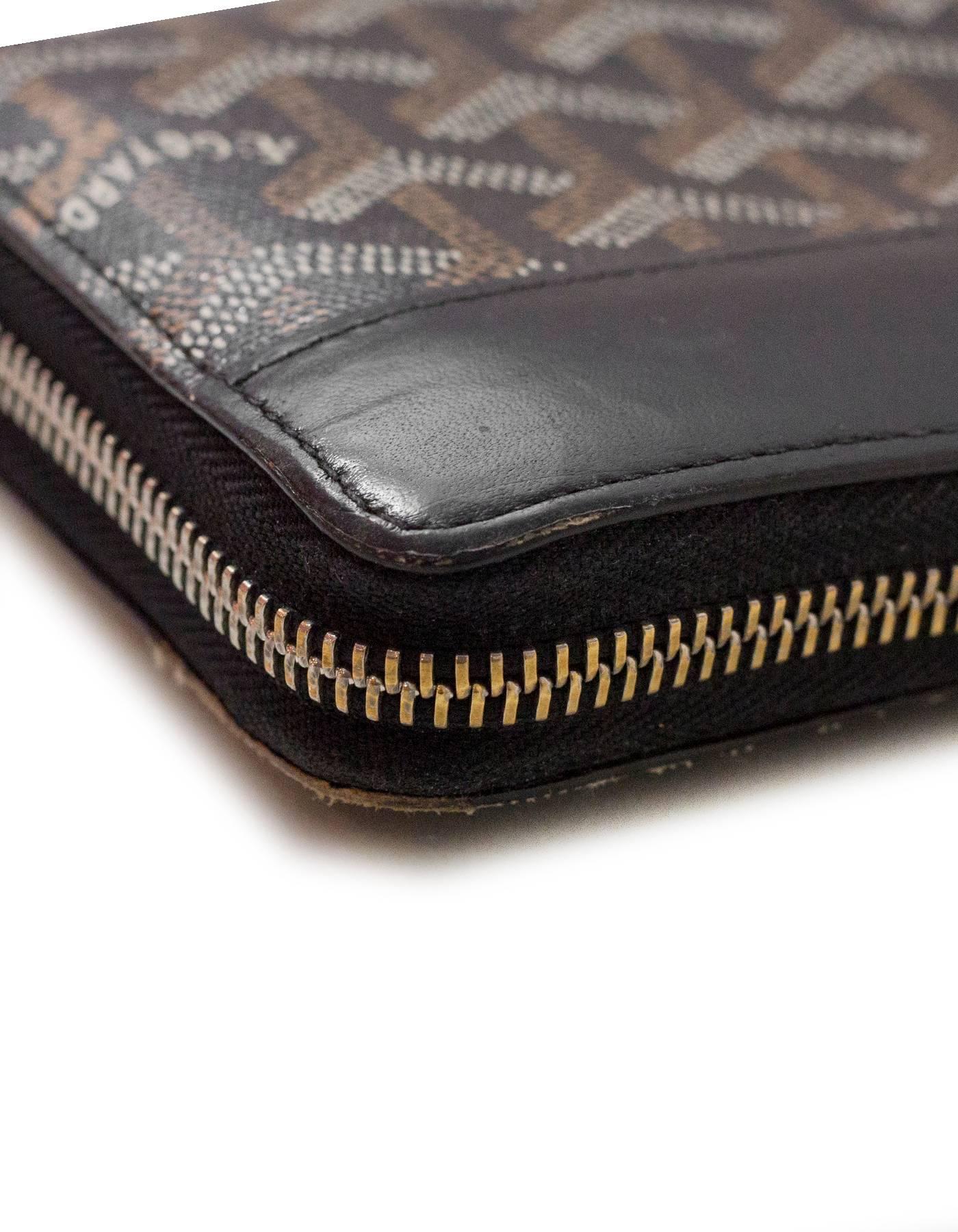 goyard zip wallet