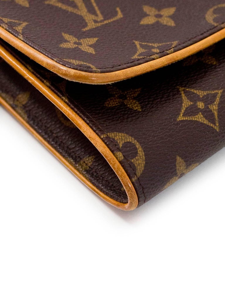 Louis Vuitton Monogram Pochette Twin GM Crossbody/Clutch Bag For Sale at 1stdibs