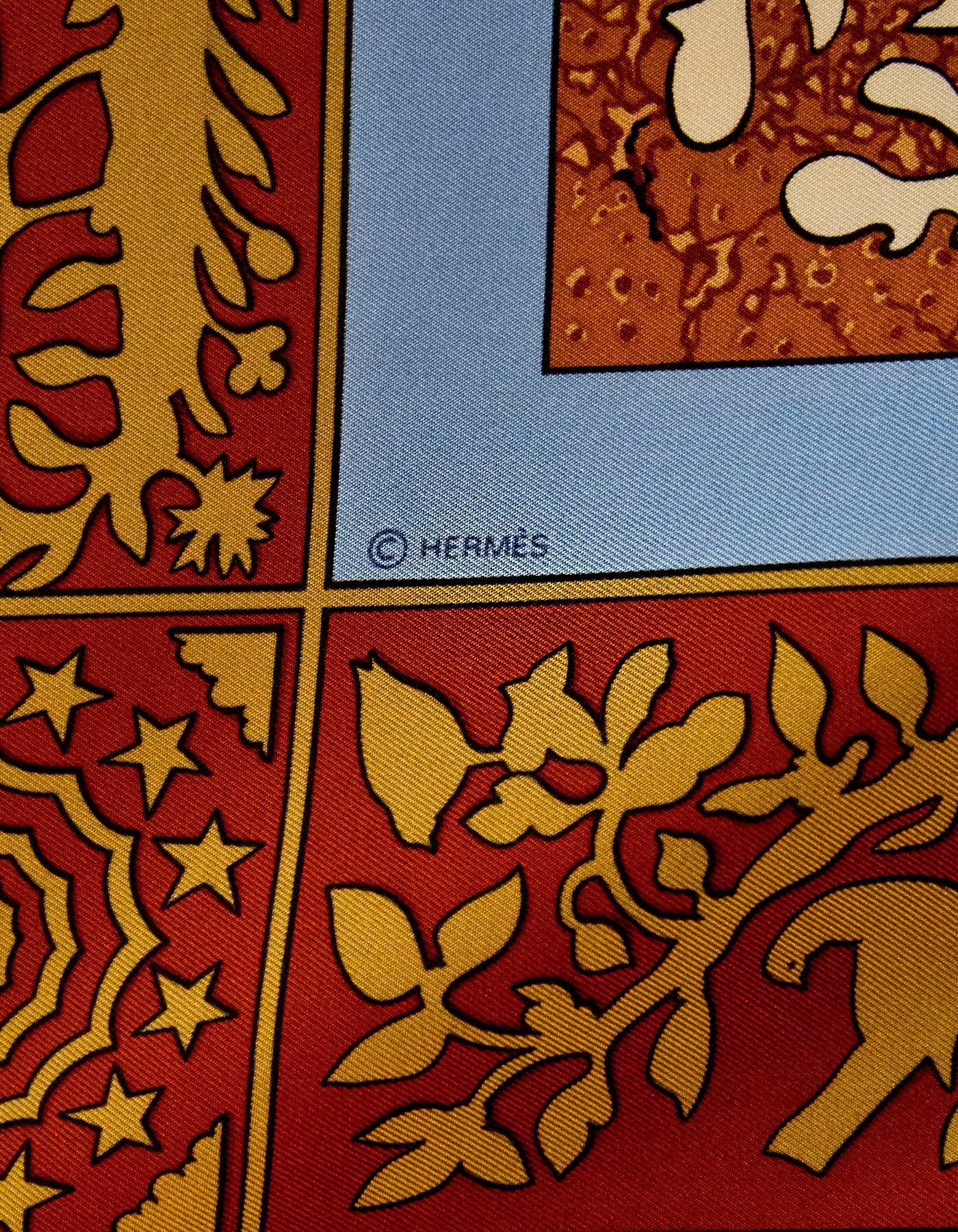hermes early america scarf