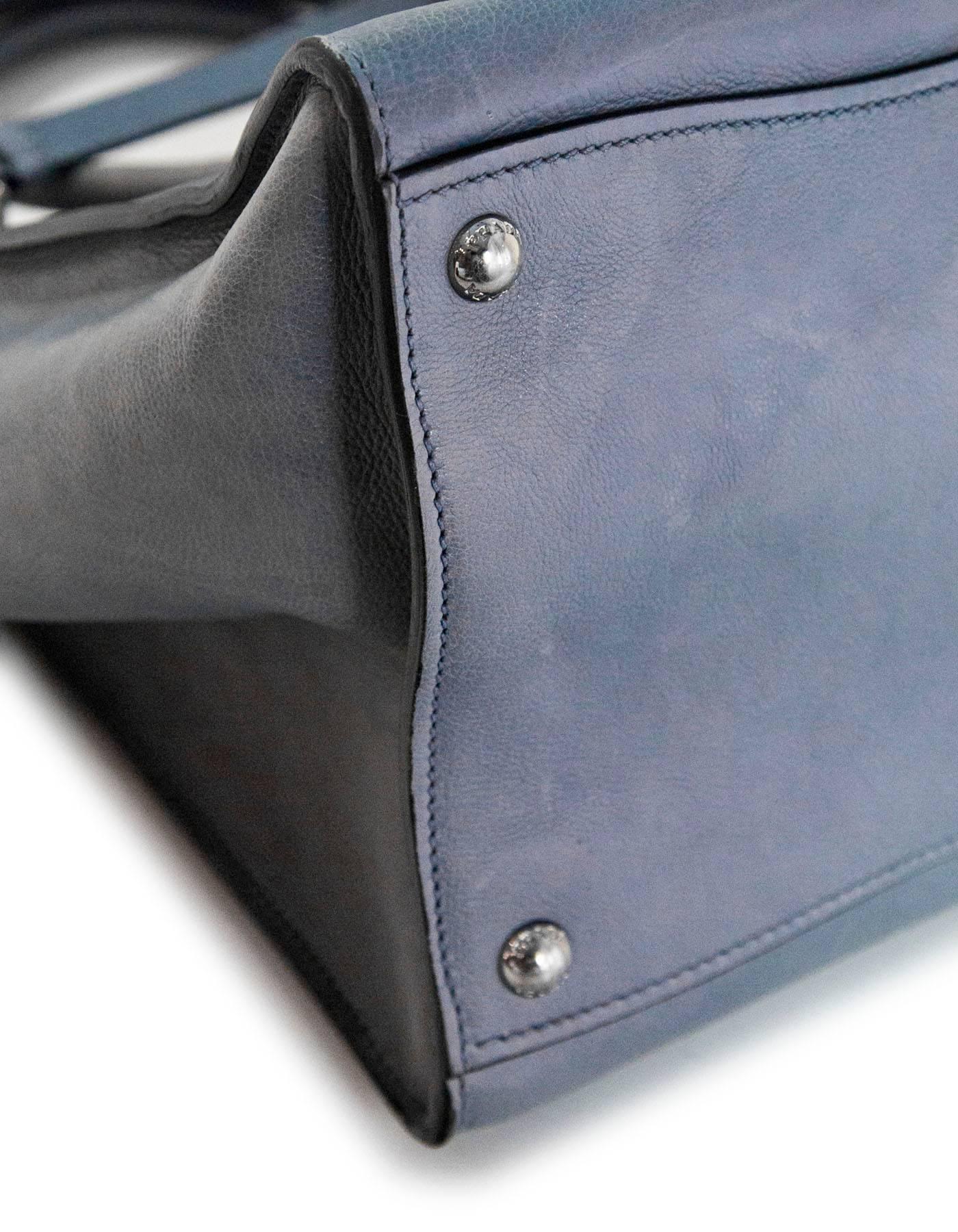 prada glace calf twin pocket tote