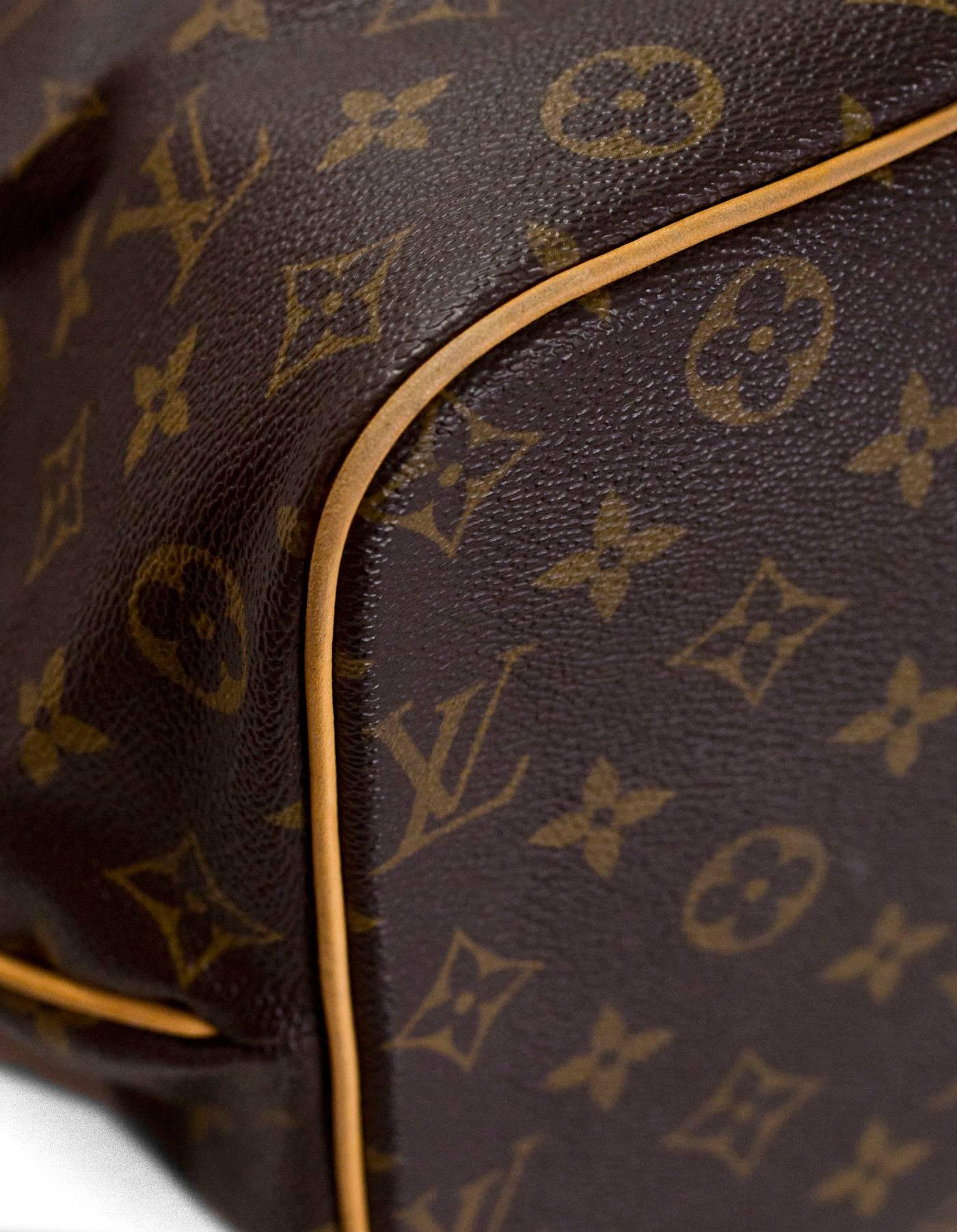 Black Louis Vuitton Monogram Palermo GM Tote Bag w/ Strap