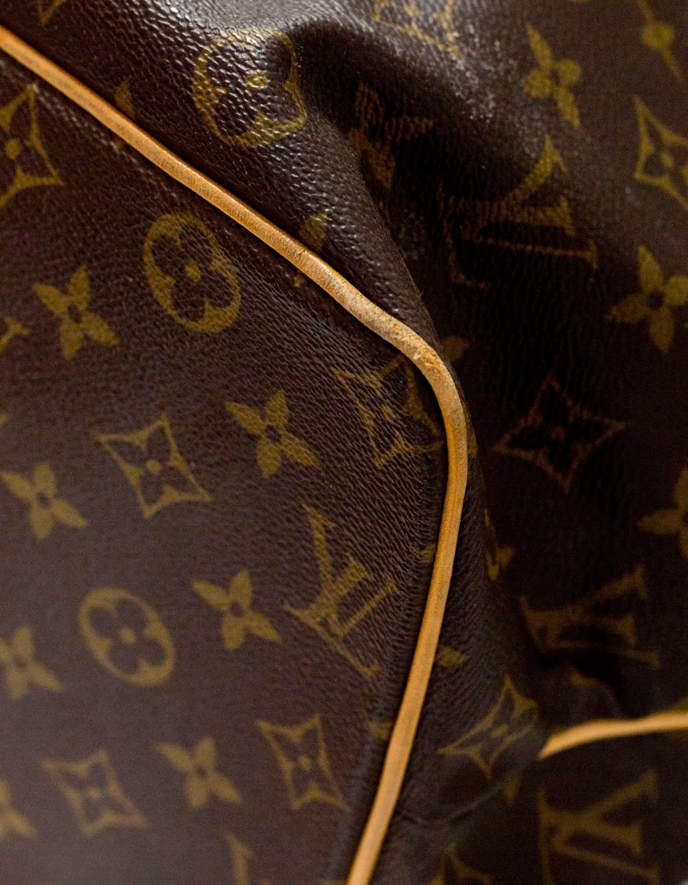 Louis Vuitton Monogram Palermo GM Tote Bag w/ Strap In Excellent Condition In New York, NY