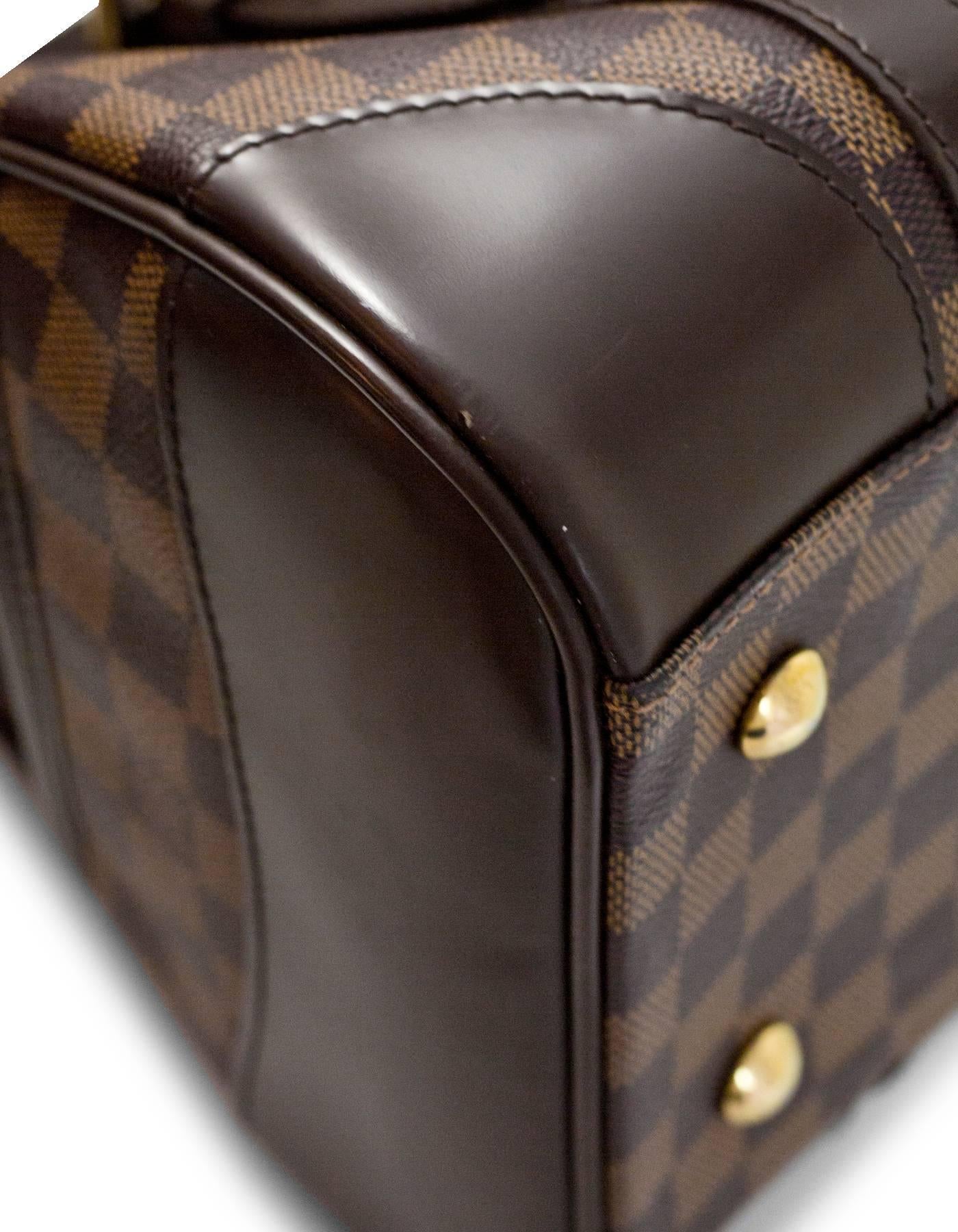 Louis Vuitton Damier Canvas Berkeley Bag with Dust Bag In Excellent Condition In New York, NY