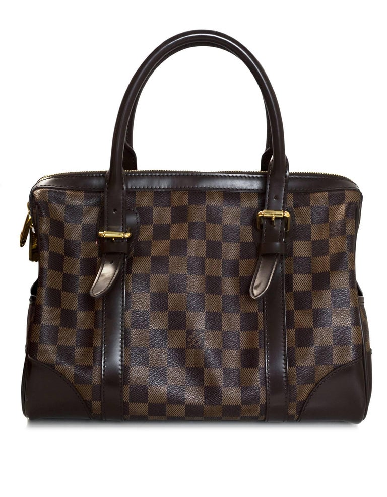 Louis Vuitton Damier Canvas Berkeley Bag with Dust Bag For Sale at 1stdibs