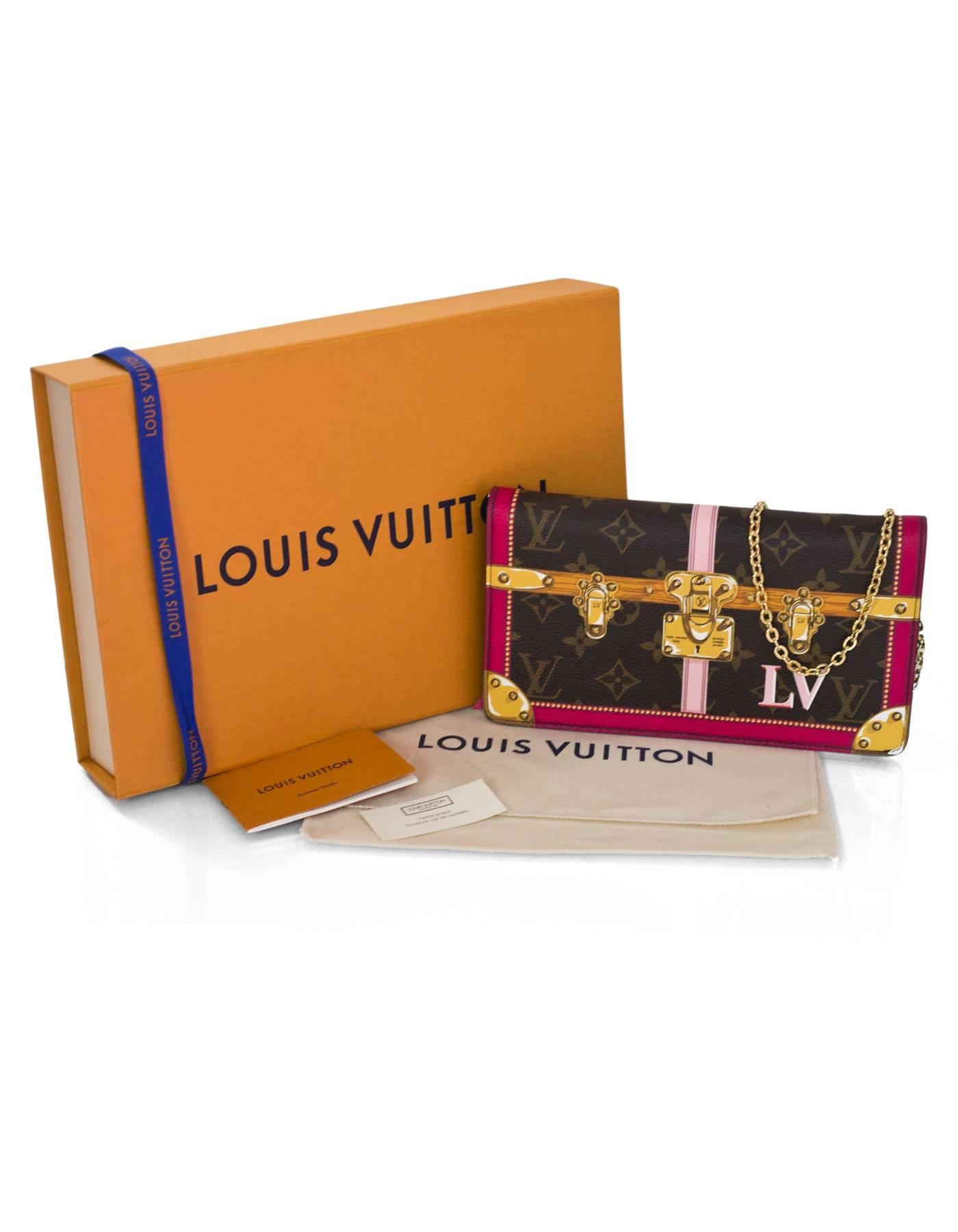  Louis Vuitton 2018 Limited Edition Summer Trunks Pochette Weekend Crossbody Bag 5