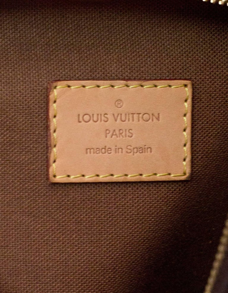 Louis Vuitton Saintonge Handbag Monogram Canvas with Leather at 1stDibs