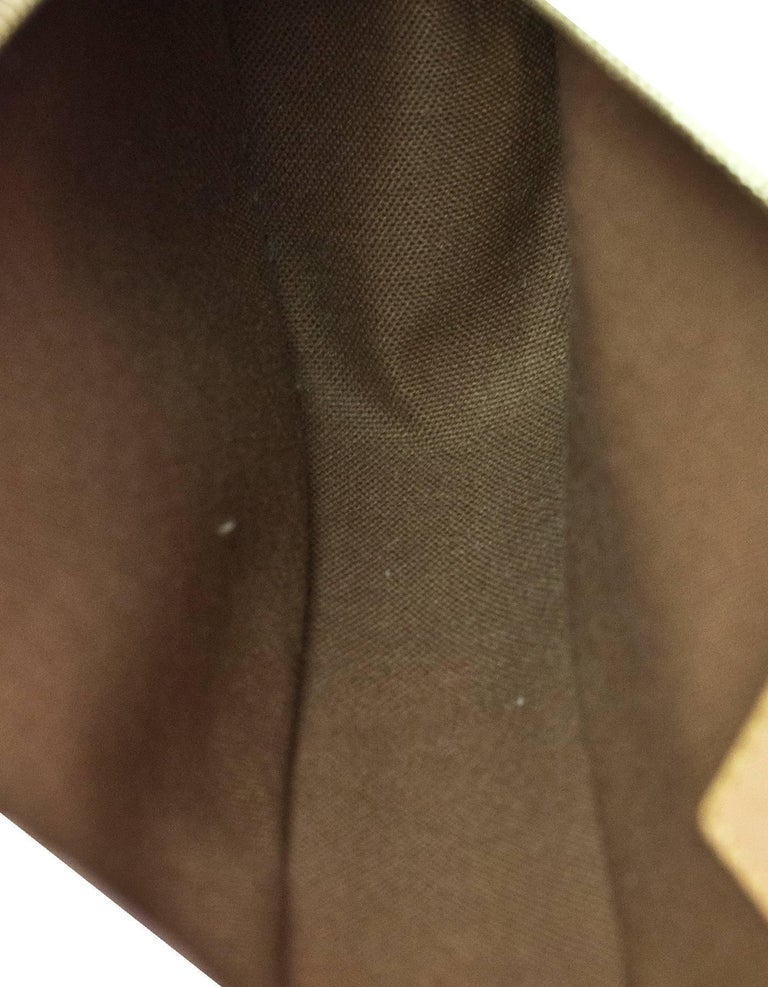 Louis Vuitton Pochette Gange Waist bag Mens body bag M51870 Cloth  ref.204901 - Joli Closet