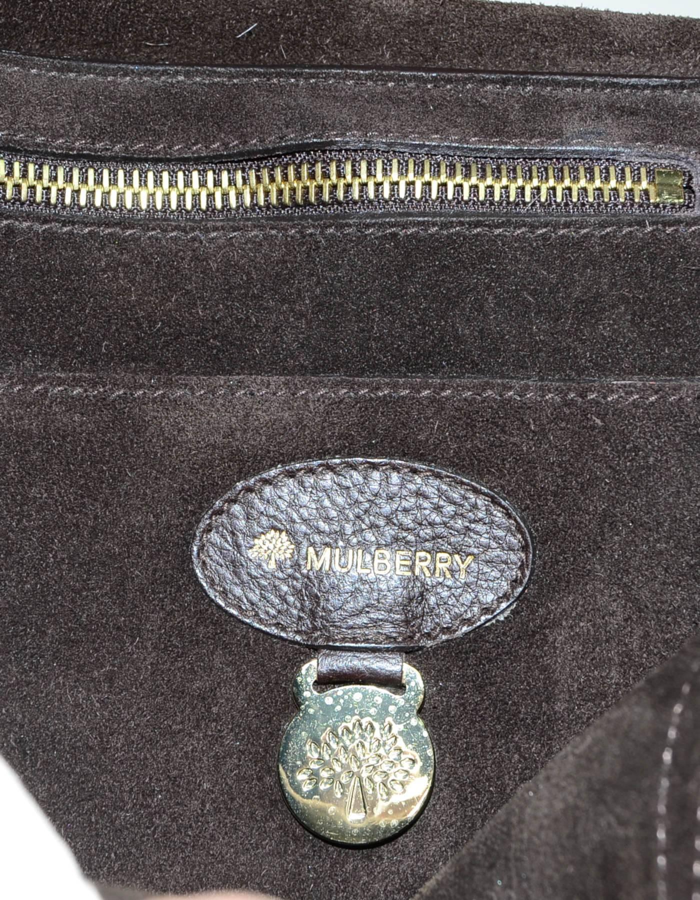 Women's Mulberry Ponyhair Leopard Print Shoulder Bag