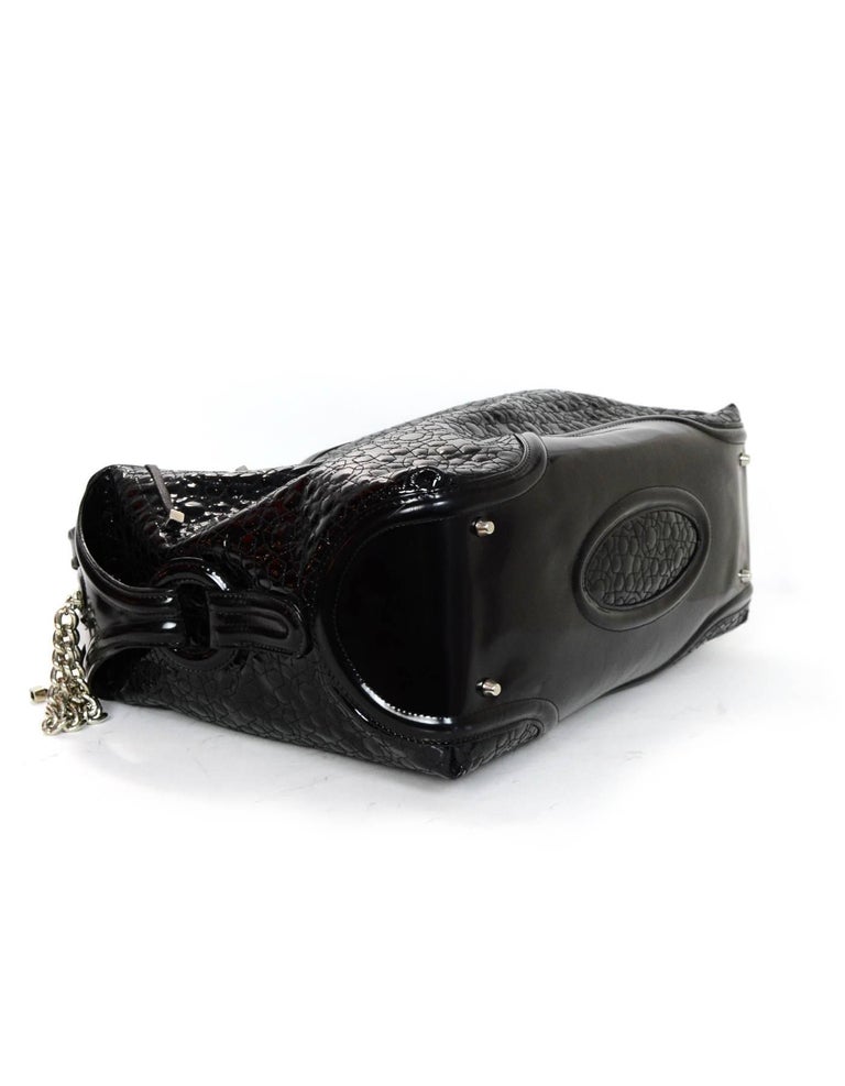Pauric Sweeney Black Patent Large Handle Bag For Sale at 1stDibs ...