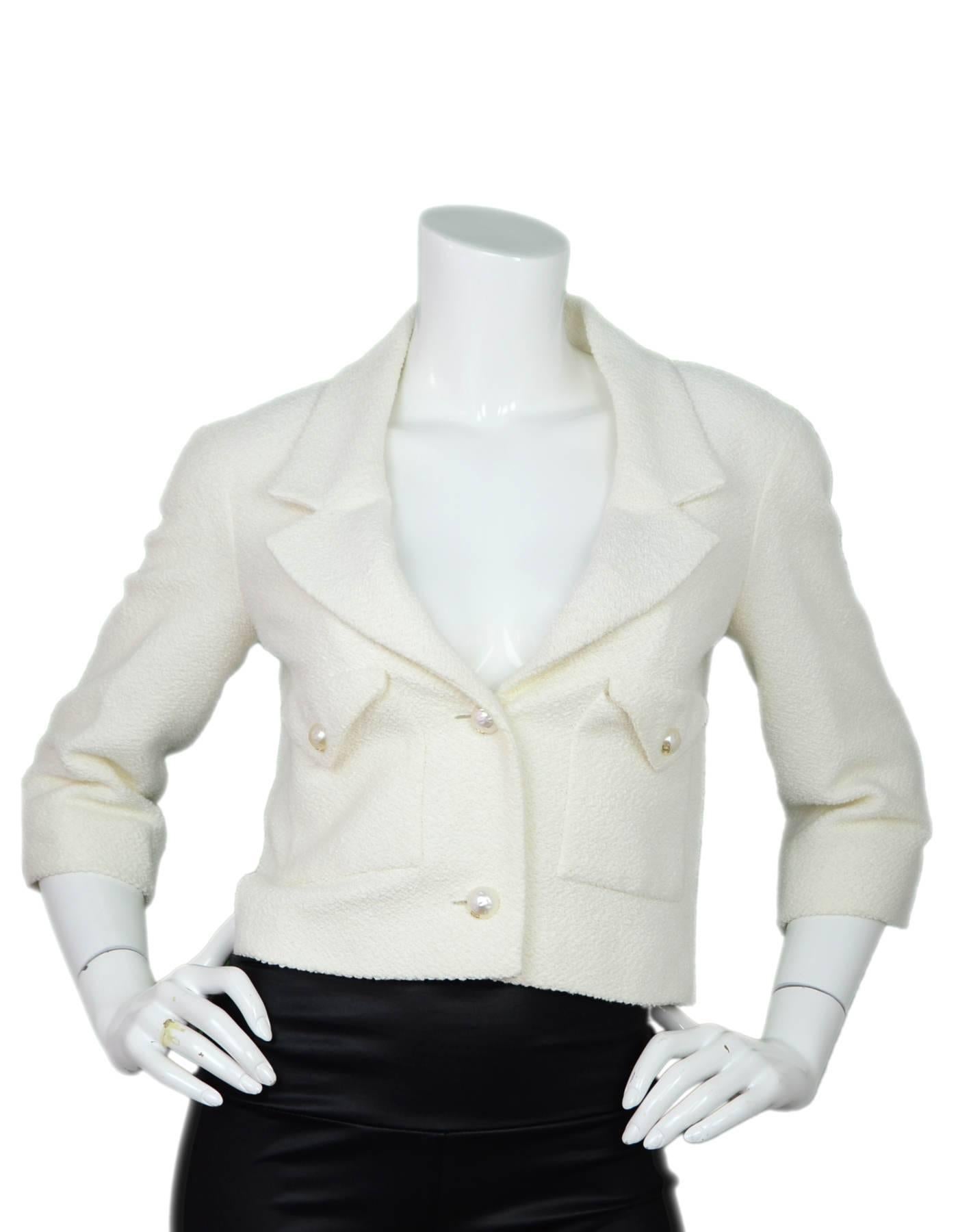 white pearl jacket
