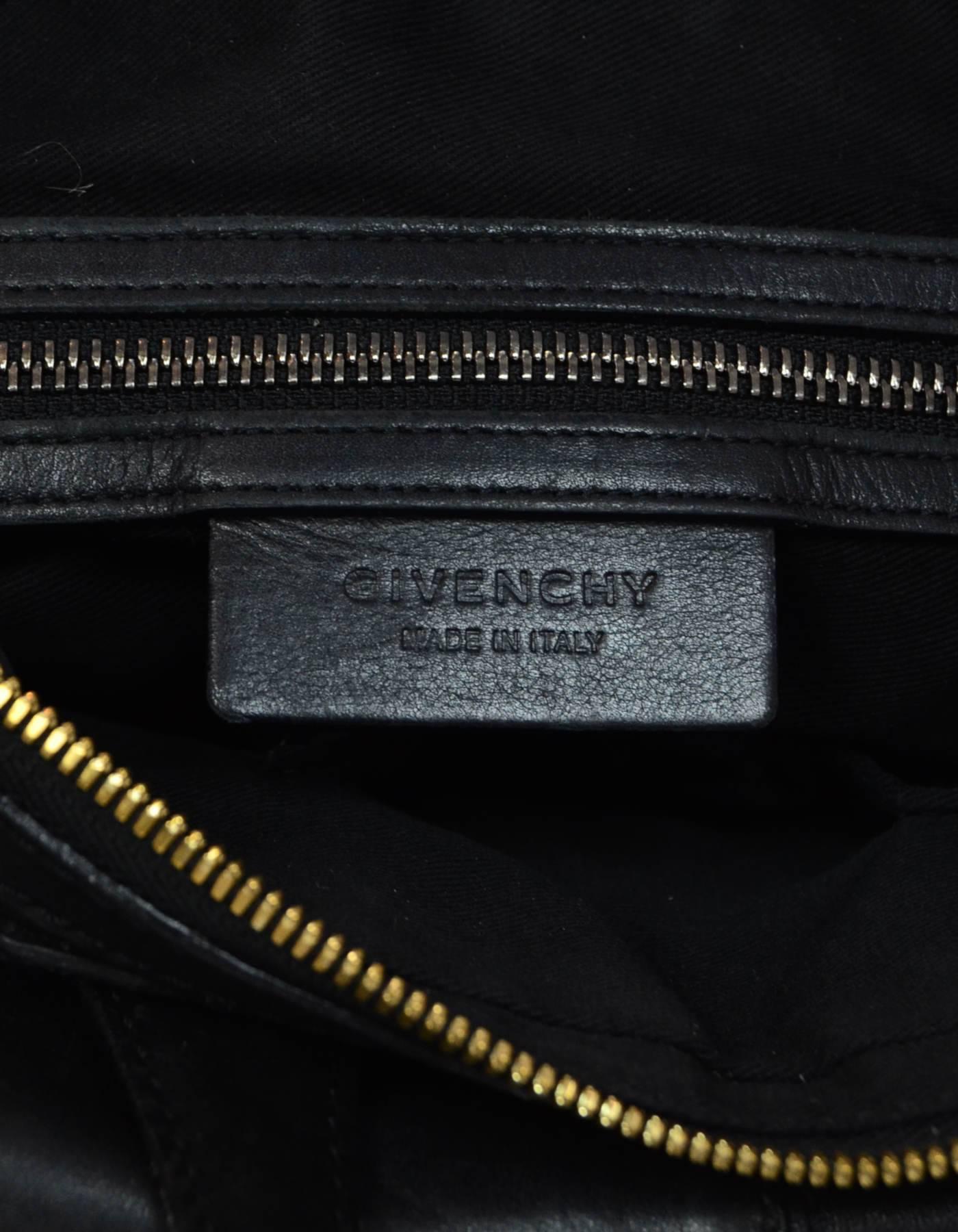 Givenchy Black Lambskin Micro Nightingale Satchel Crossbody Bag with Dust Bag 2