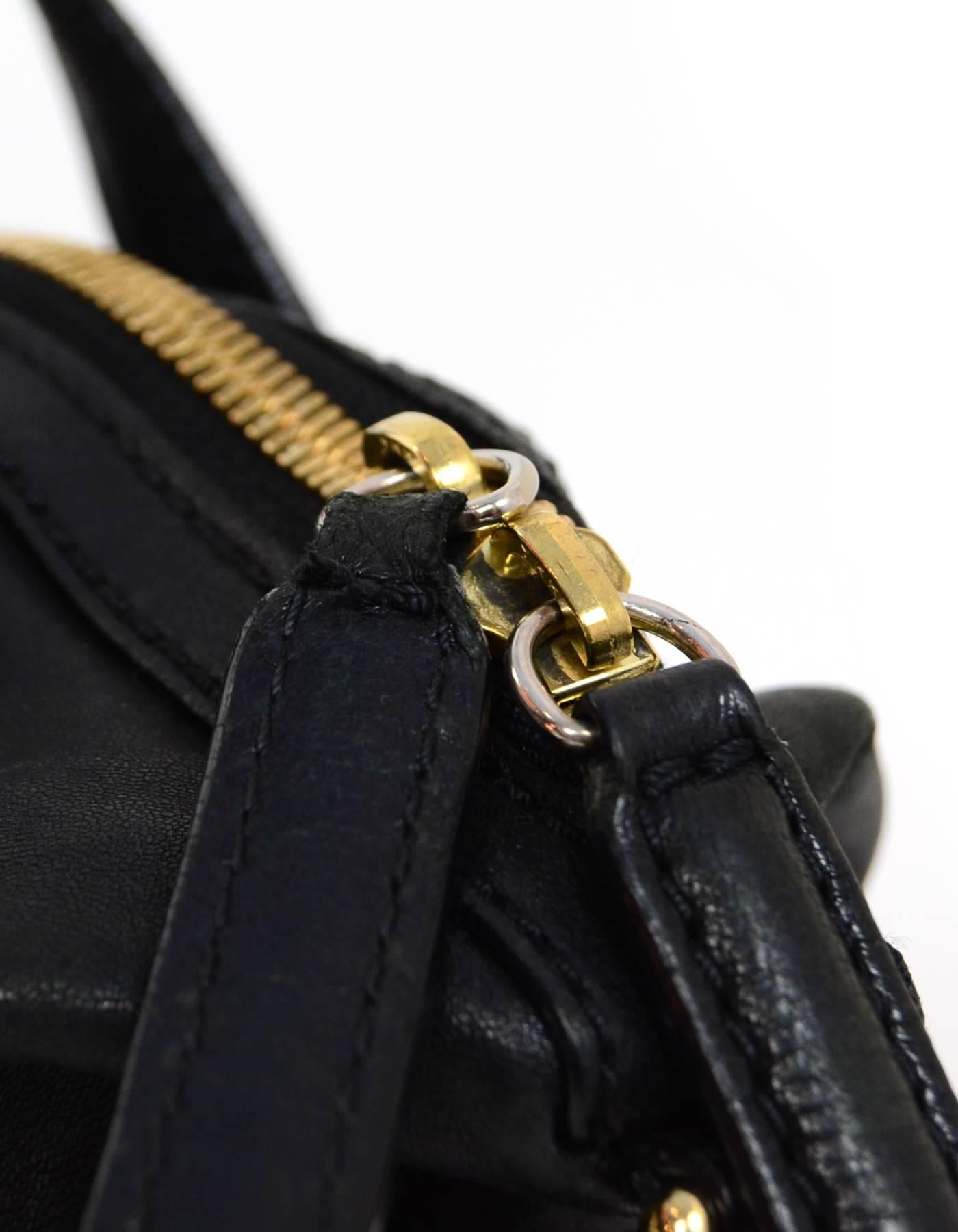 Givenchy Black Lambskin Micro Nightingale Satchel Crossbody Bag with Dust Bag 4