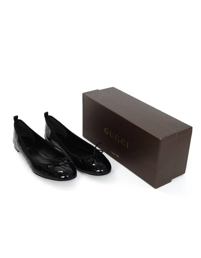 gucci monogram ballet flats