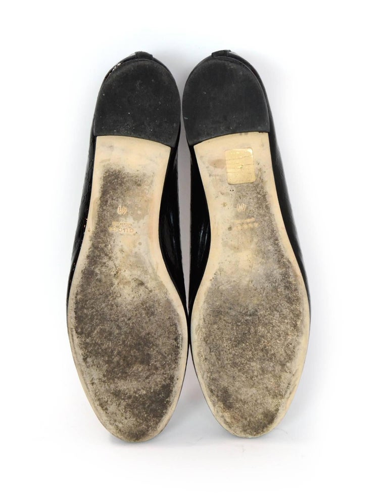 gucci monogram ballet flats