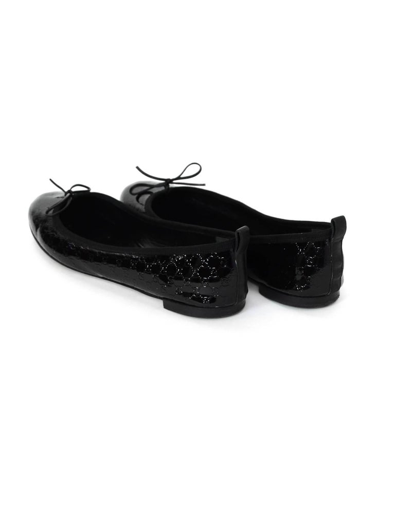 gucci monogram ballet flats