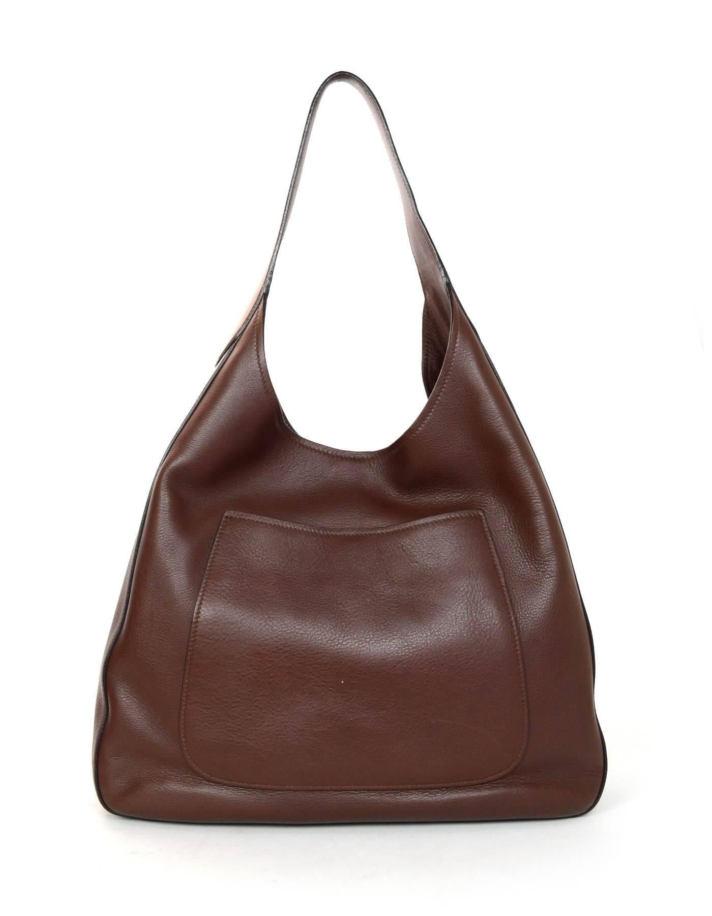 brown hobo shoulder bag