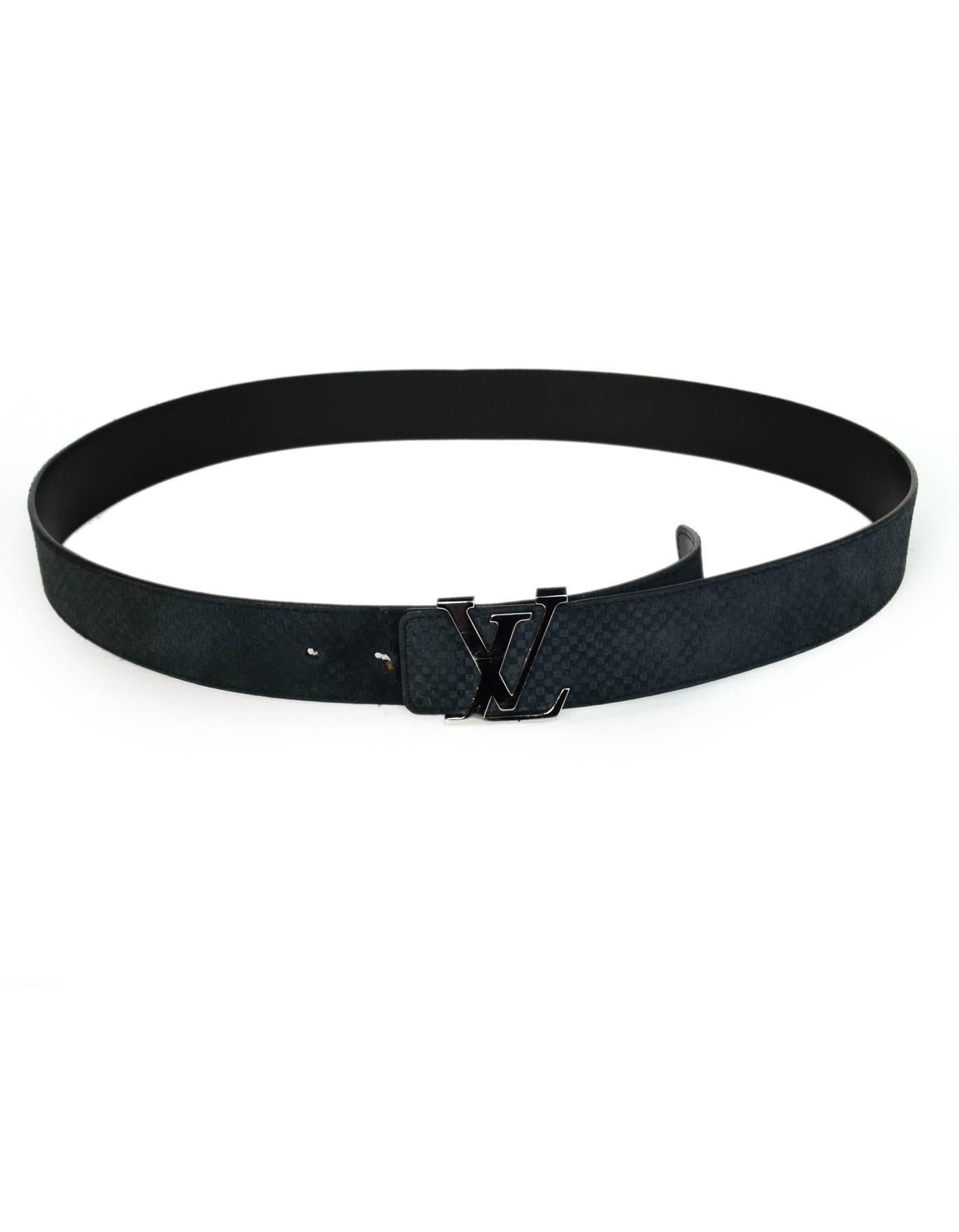 louis vuitton suede belt