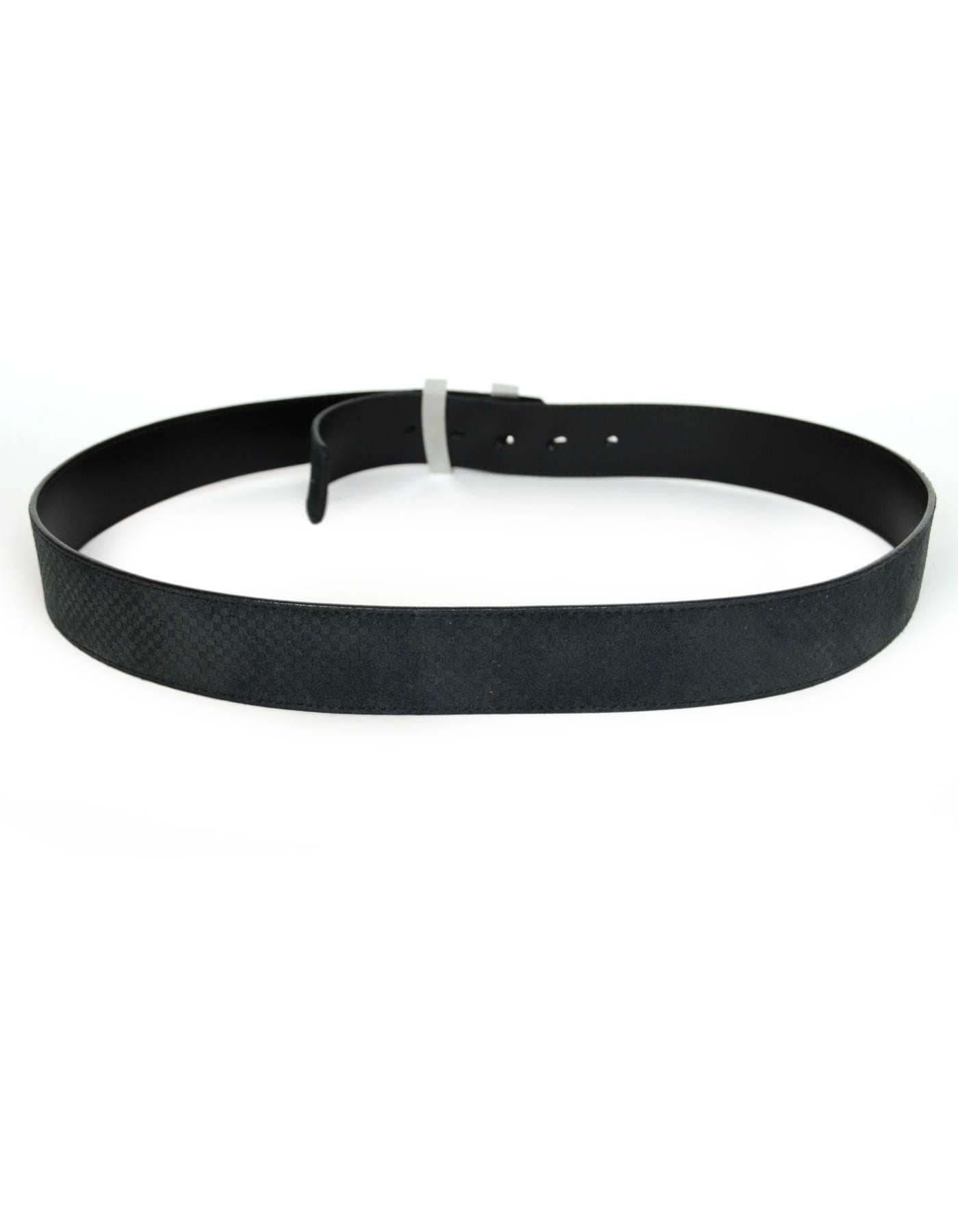 black damier louis vuitton belt