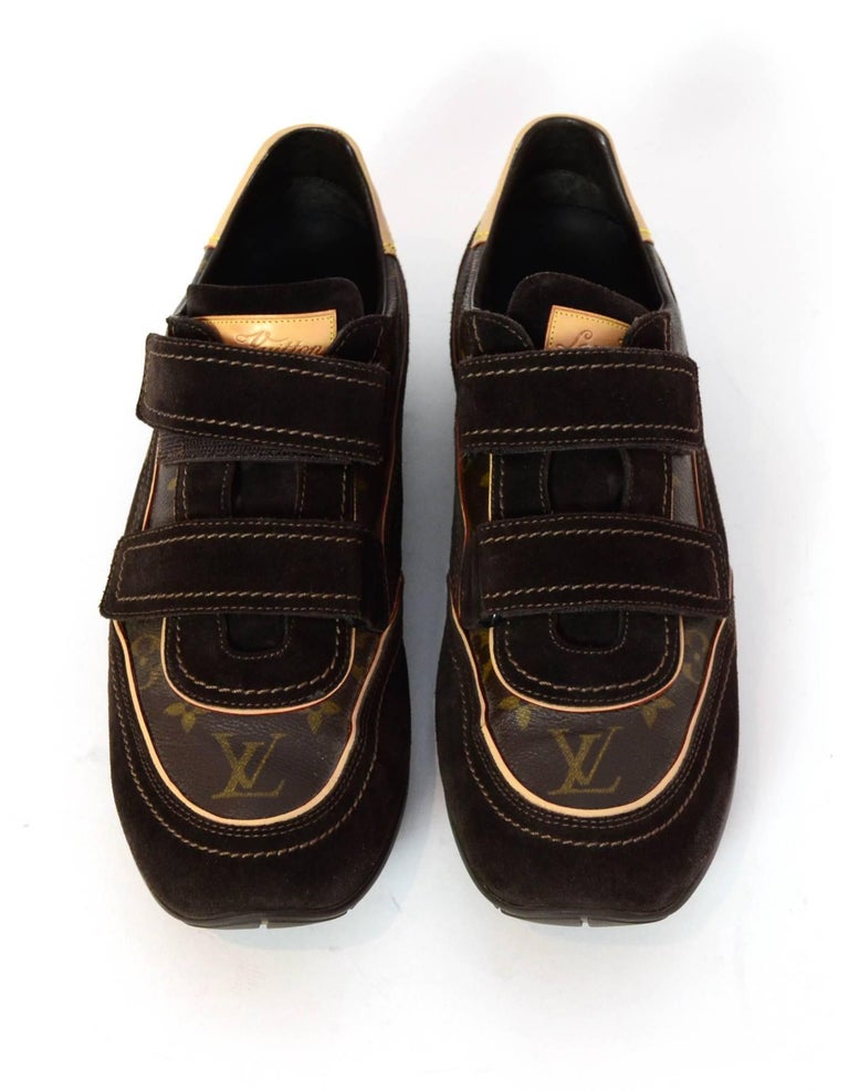 louis vuitton velcro sneakers
