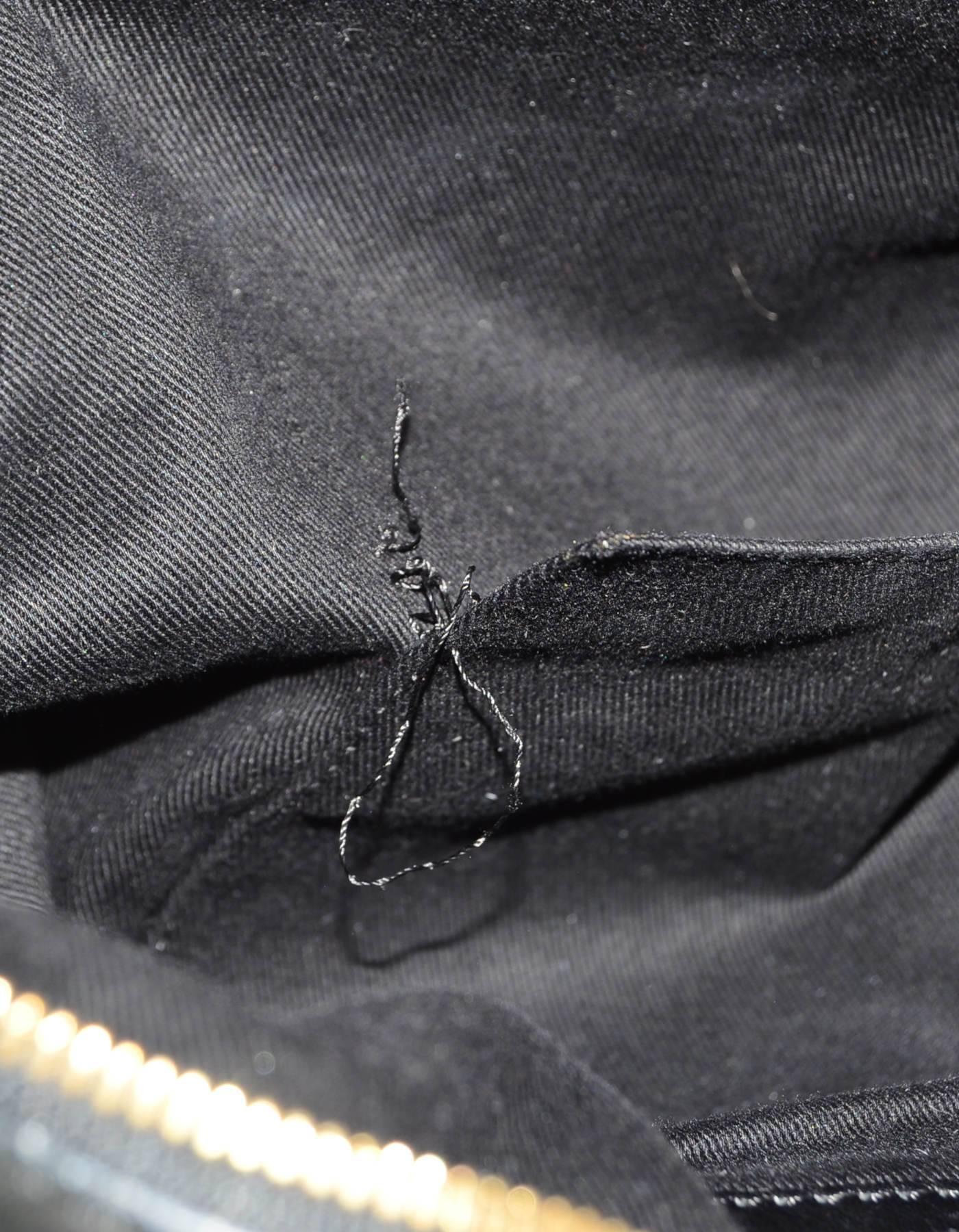 Givenchy Black Leather Medium Nightingale Tote Bag- Missing Strap 2
