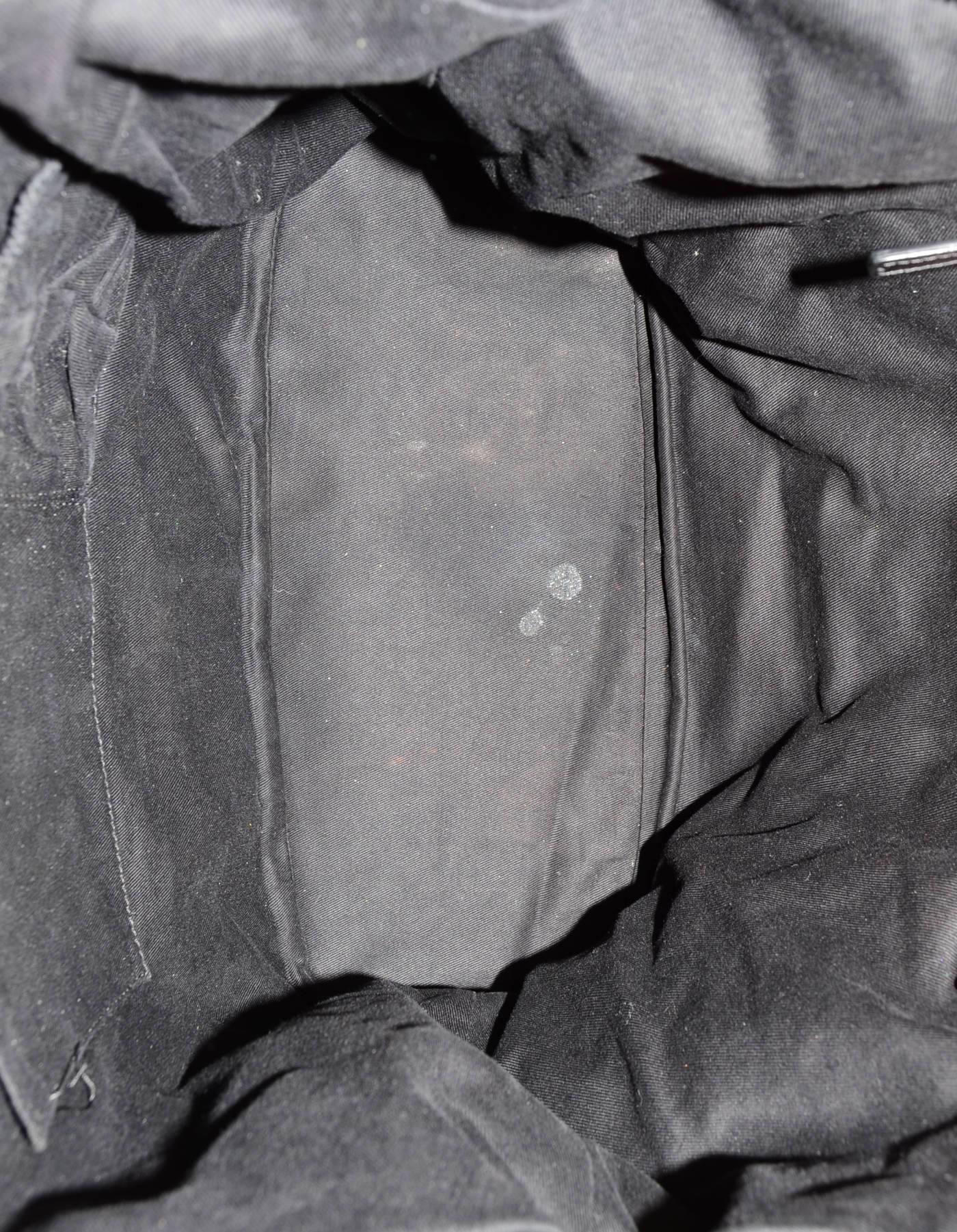 Givenchy Black Leather Medium Nightingale Tote Bag- Missing Strap 1