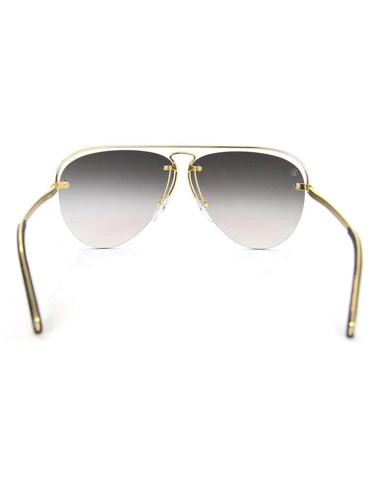 Louis Vuitton 2016 The Party Aviator Sunglasses - Gold Sunglasses,  Accessories - LOU806547