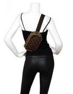 Louis Vuitton Monogram Canvas Pochette Gange Body Bag with DB