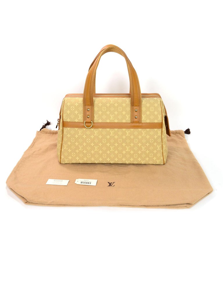 Louis Vuitton Josephine Monogram Mini Lin 6lz0626 Beige Canvas Shoulder Bag, Louis Vuitton
