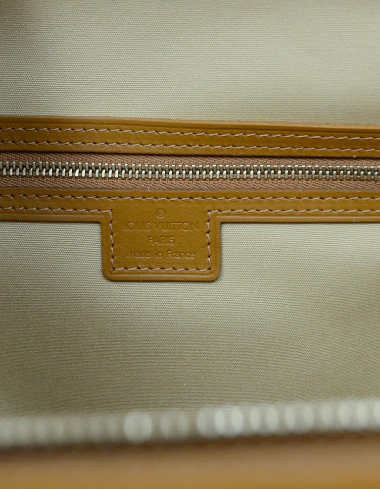 Louis Vuitton Beige Monogram Mini Lin Canvas Josephine GM Bag with
