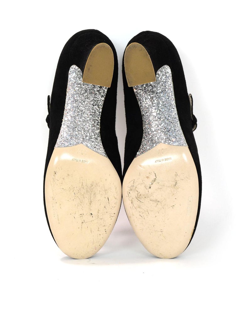 miu miu black mary janes