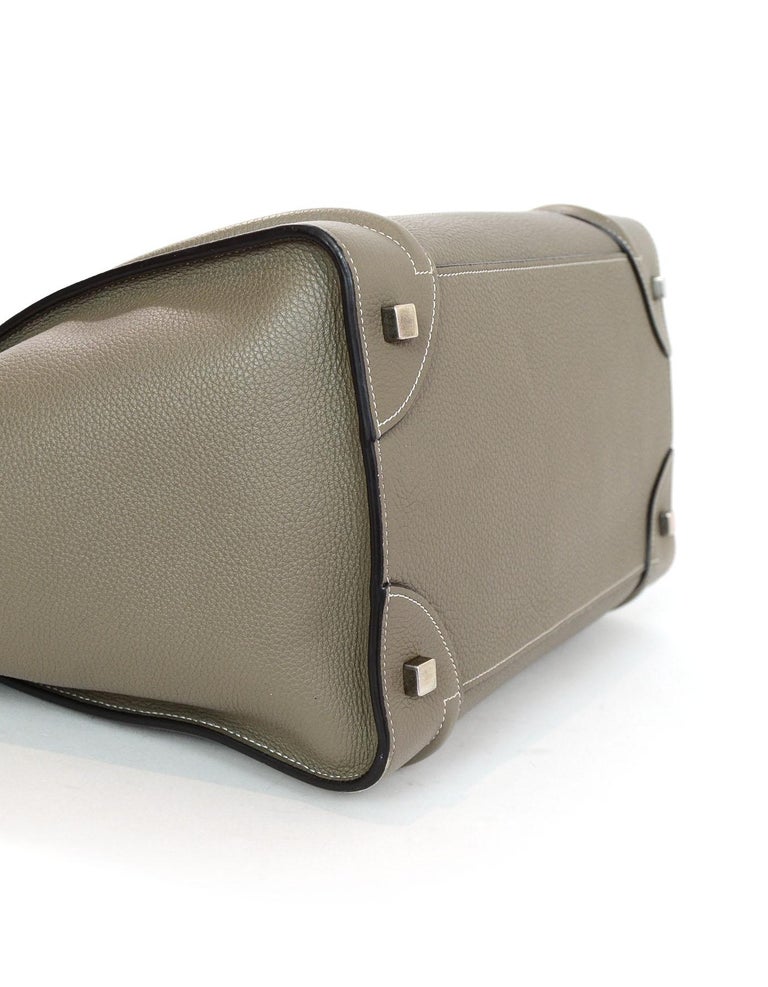 celine mini luggage souris