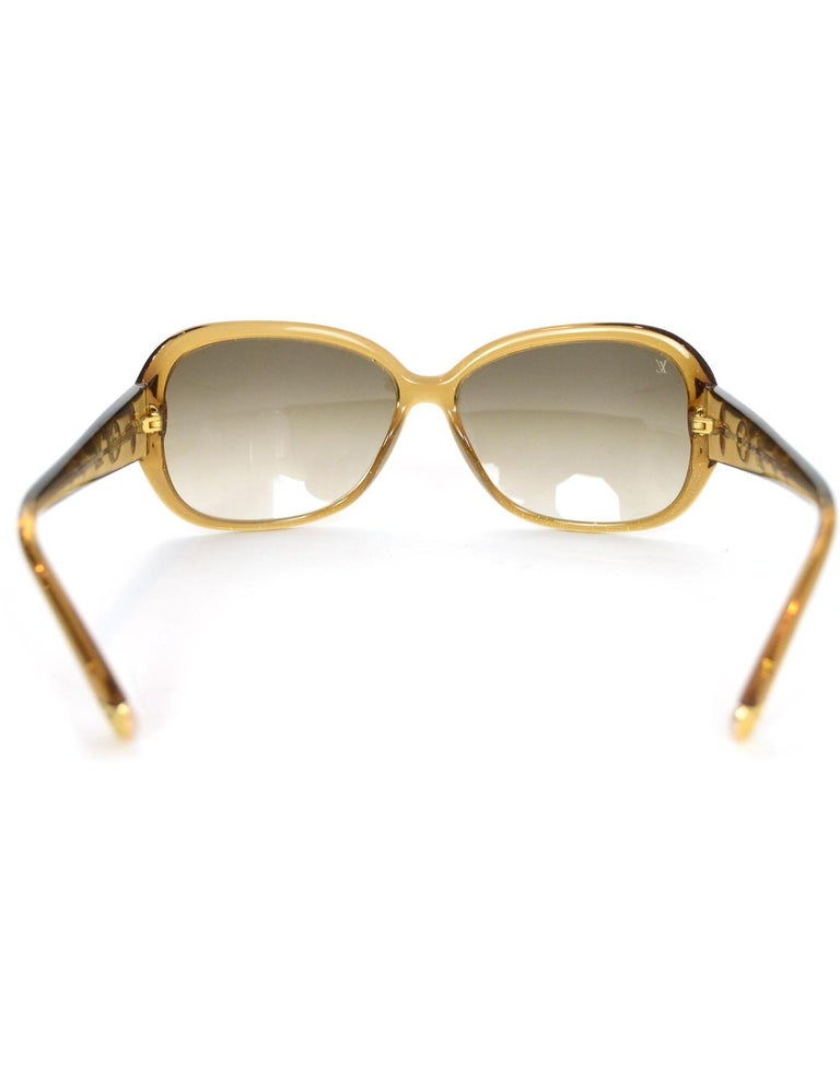 Louis Vuitton Z0460W Honey Glitter Acetate Obsession GM Sunglasses For