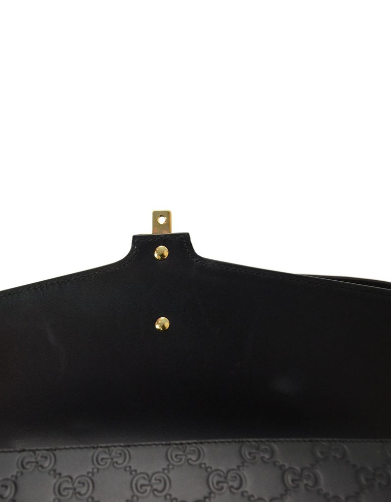 Gucci Black Leather Monogram Guccissima Medium Flame at | gucci flame bag, gucci sylvie flame bag, gucci flames bag