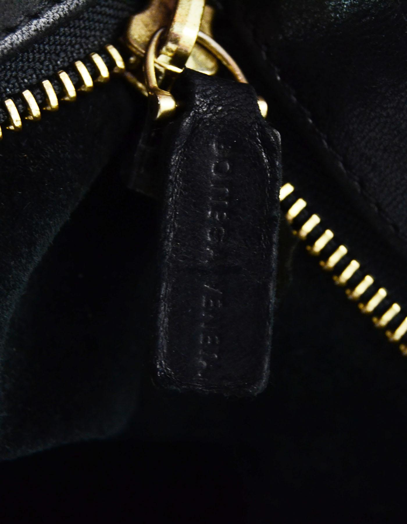  Bottega Veneta Black Woven Leather Intrecciato Tote Bag 6