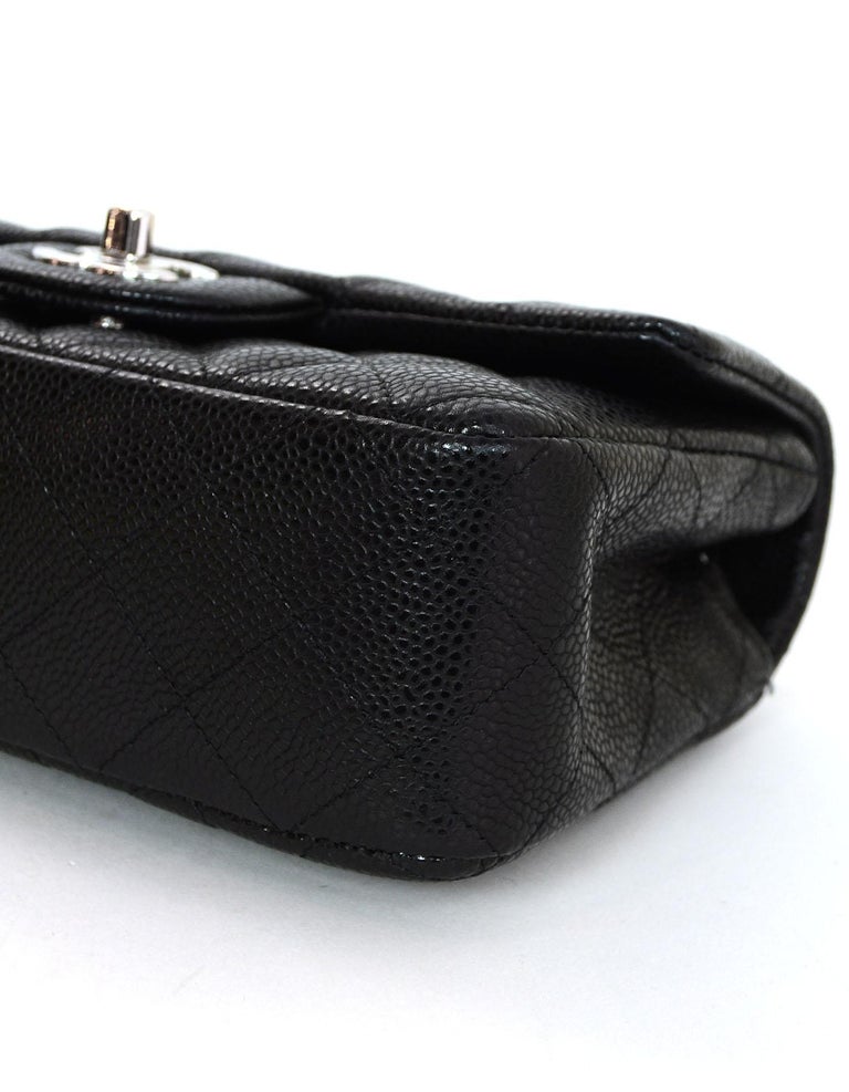 Chanel Mini Black Caviar Crossbody Bag Literacy Basics