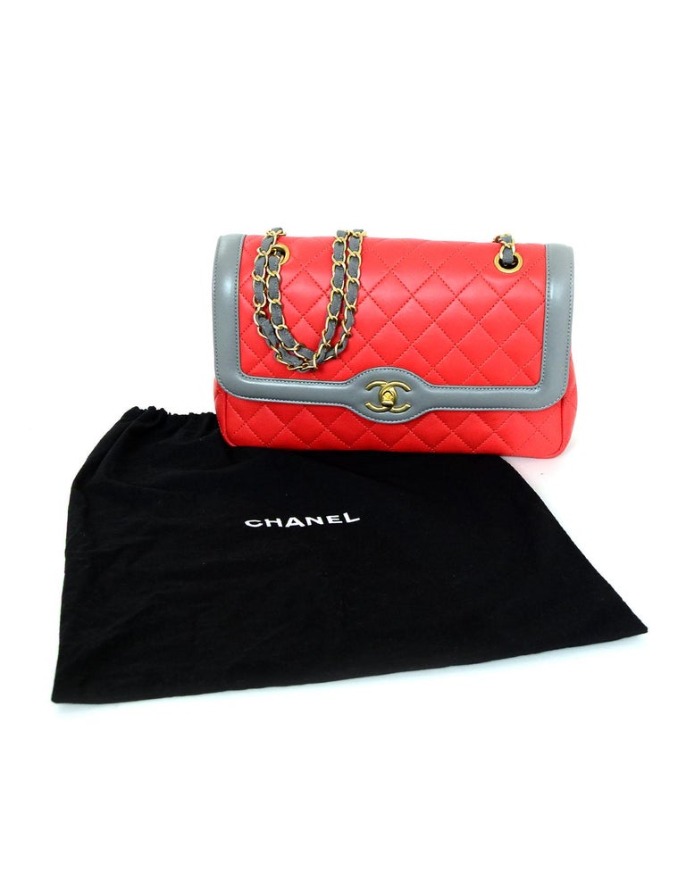 chanel two tone bag