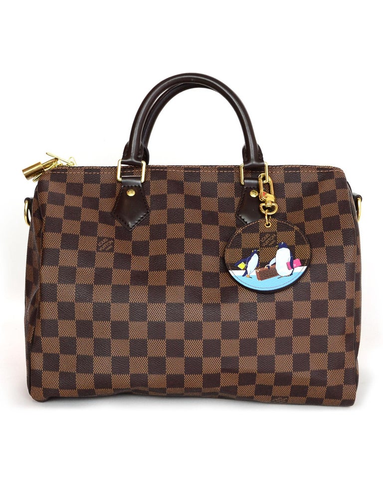 Louis Vuitton Illustre London Xmas Bag Charm and Key Holder 
