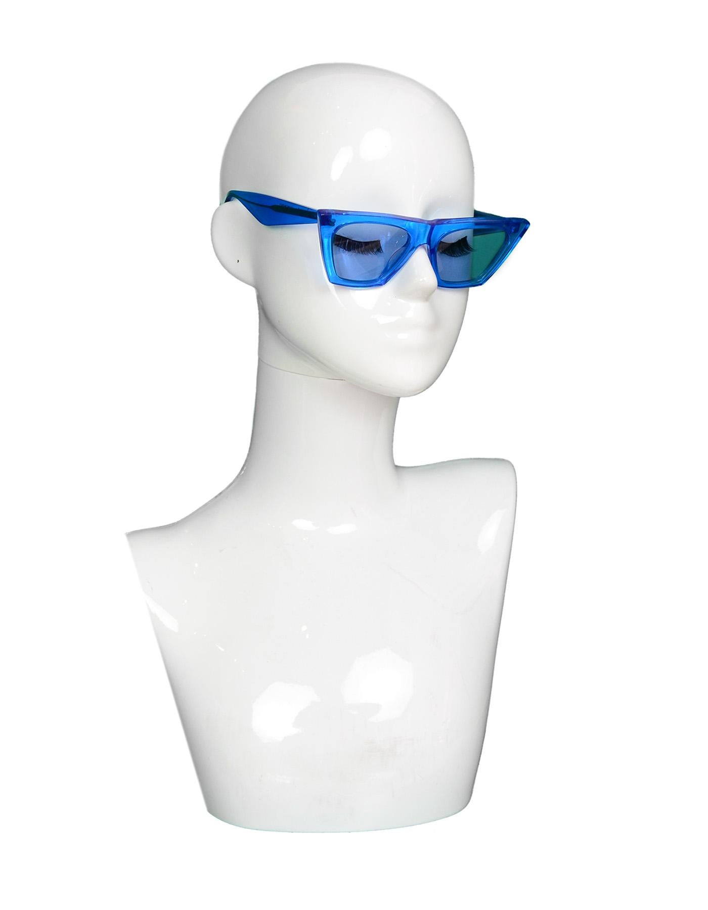 Women's Celine Transparent Blue Edge CL41468/S Sunglasses