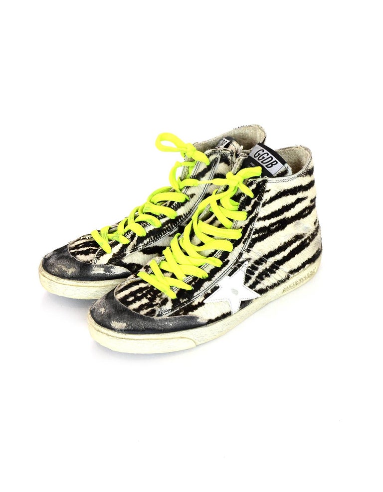 golden goose pony hair sneakers