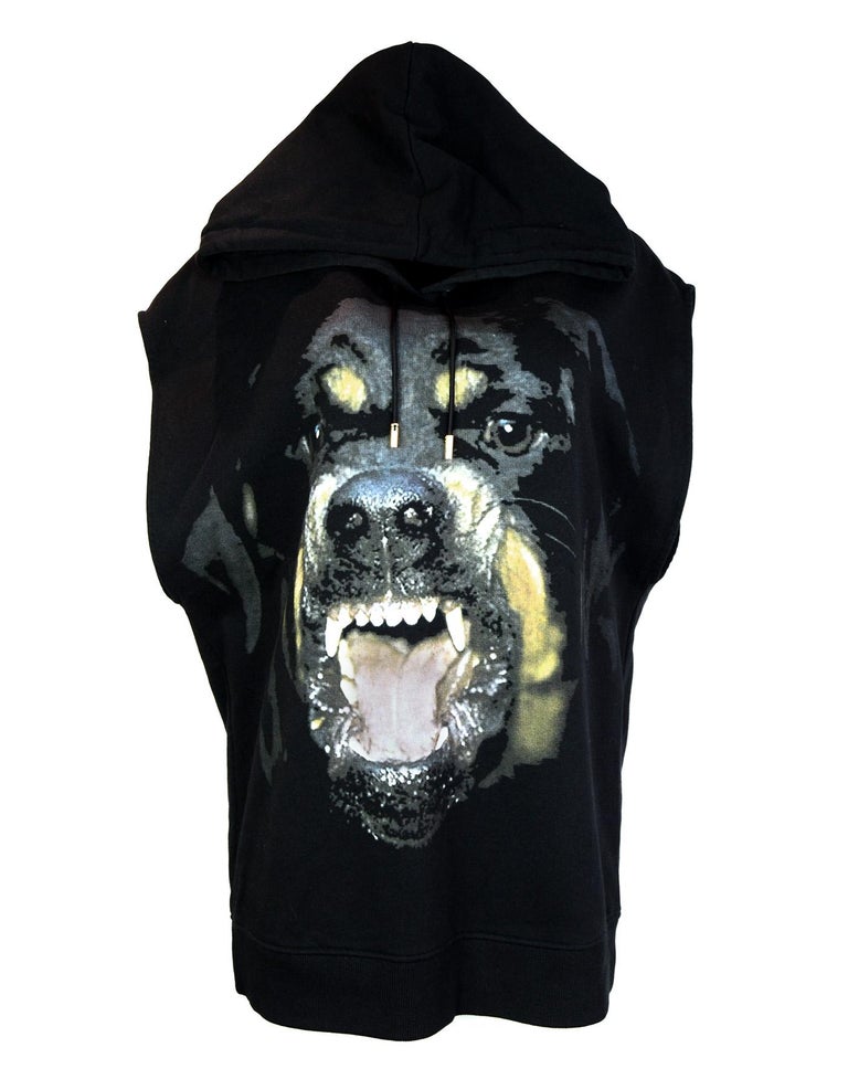 Givenchy Black Rottweiler Sleeveless Oversized Hoodie For Sale at 1stDibs |  givenchy sleeveless hoodie, givenchy hoodie rottweiler, givenchy rottweiler  hoodie