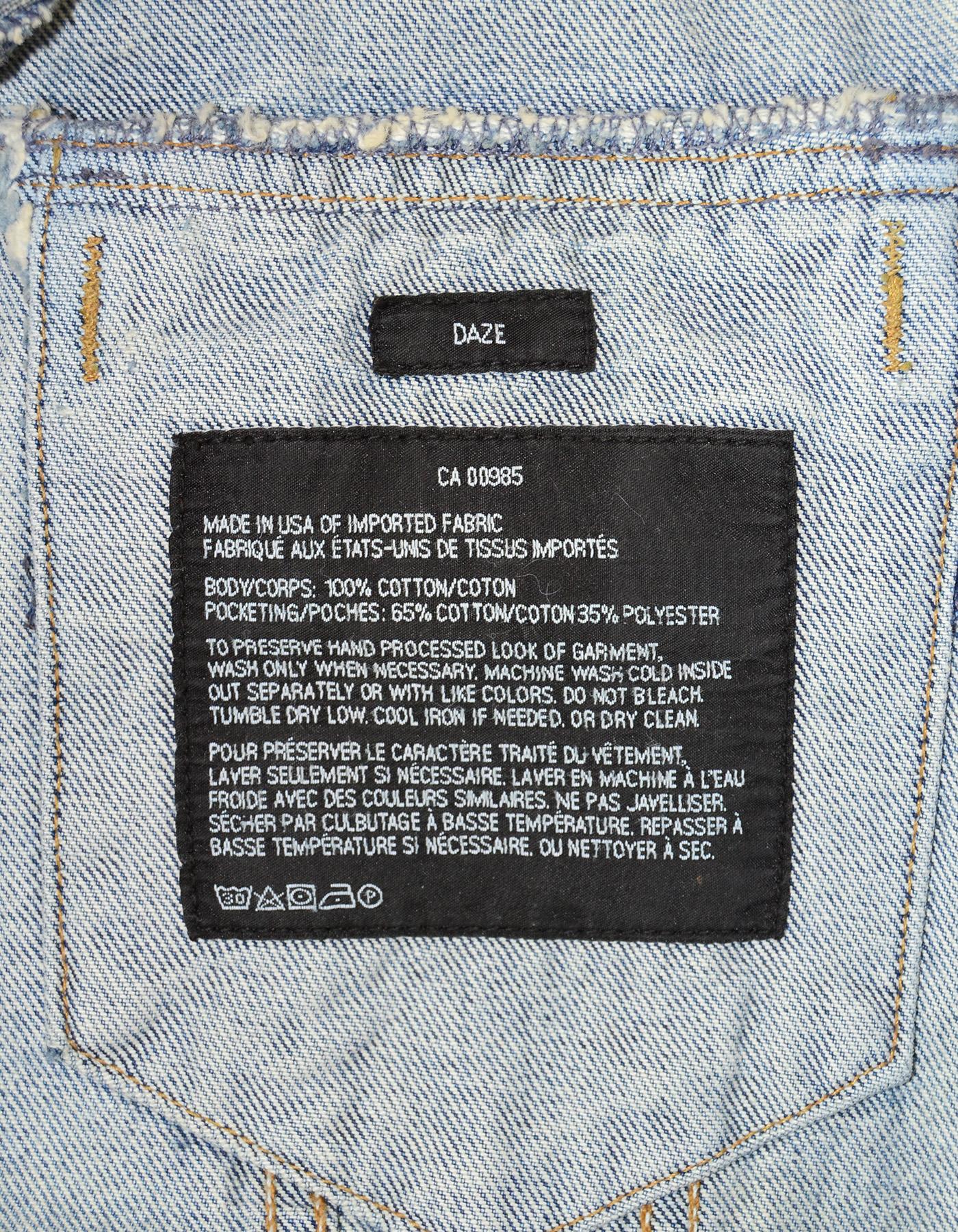 Women's or Men's Alexander Wang Blue Daze Oversized Denim Jean Jacket sz S rt. $450