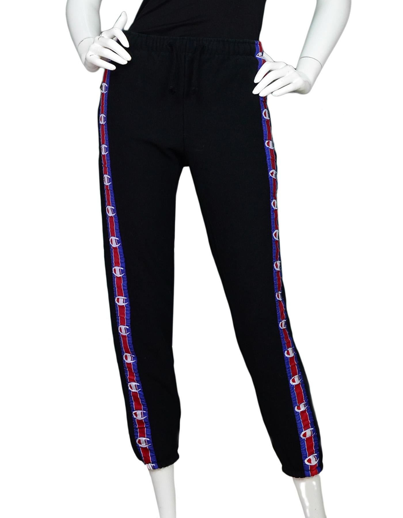 Vetements champion new arrivals sweatpants black