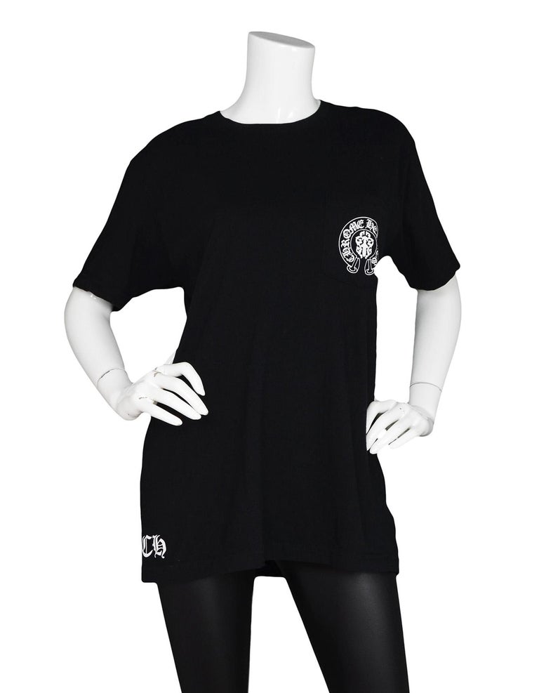 Chrome Hearts Men's Black Flag American Flag Cotton Pocket