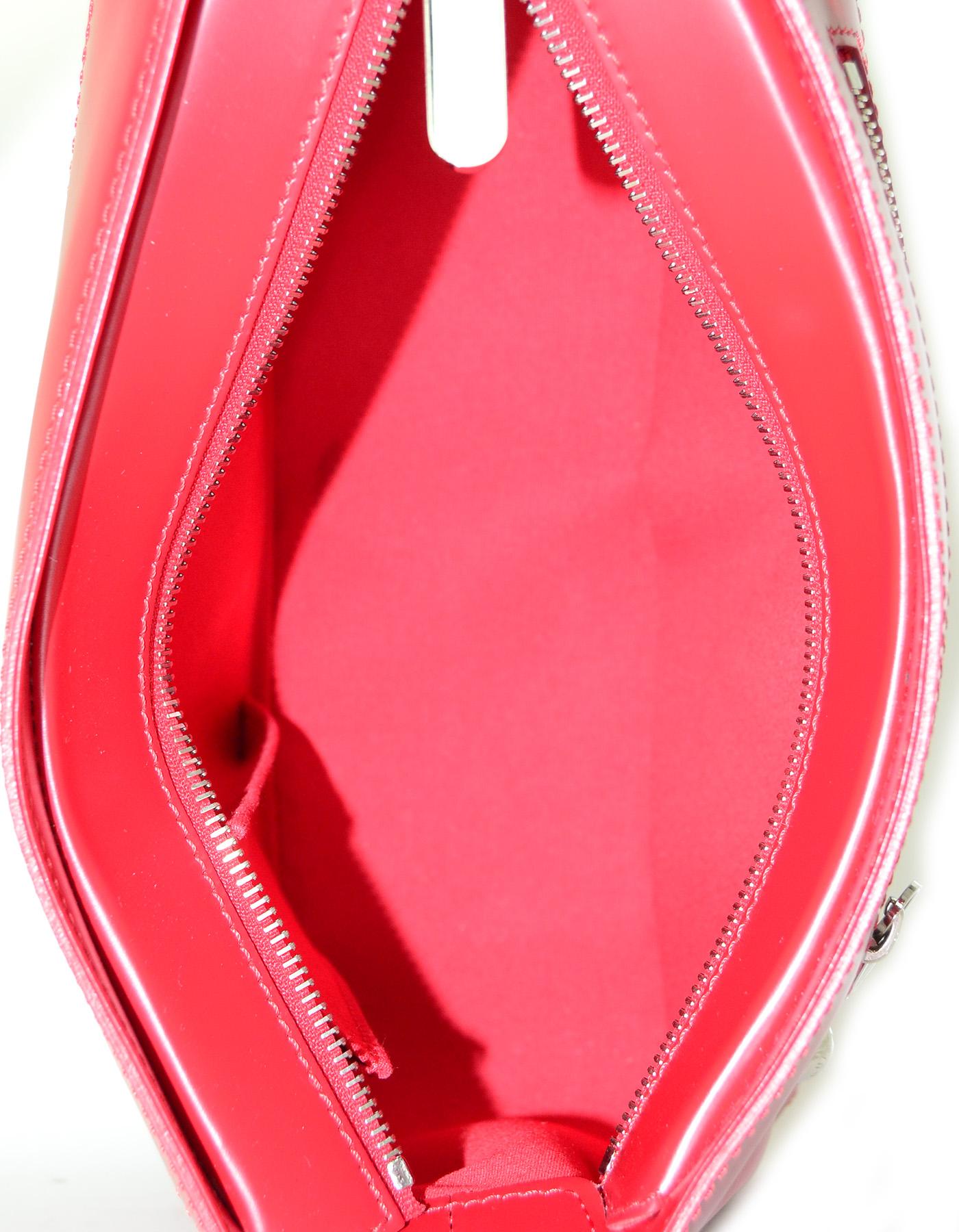 Louis Vuitton Turenne PM NM Red EPI Leather Zipper Front Shoulder Bag 1